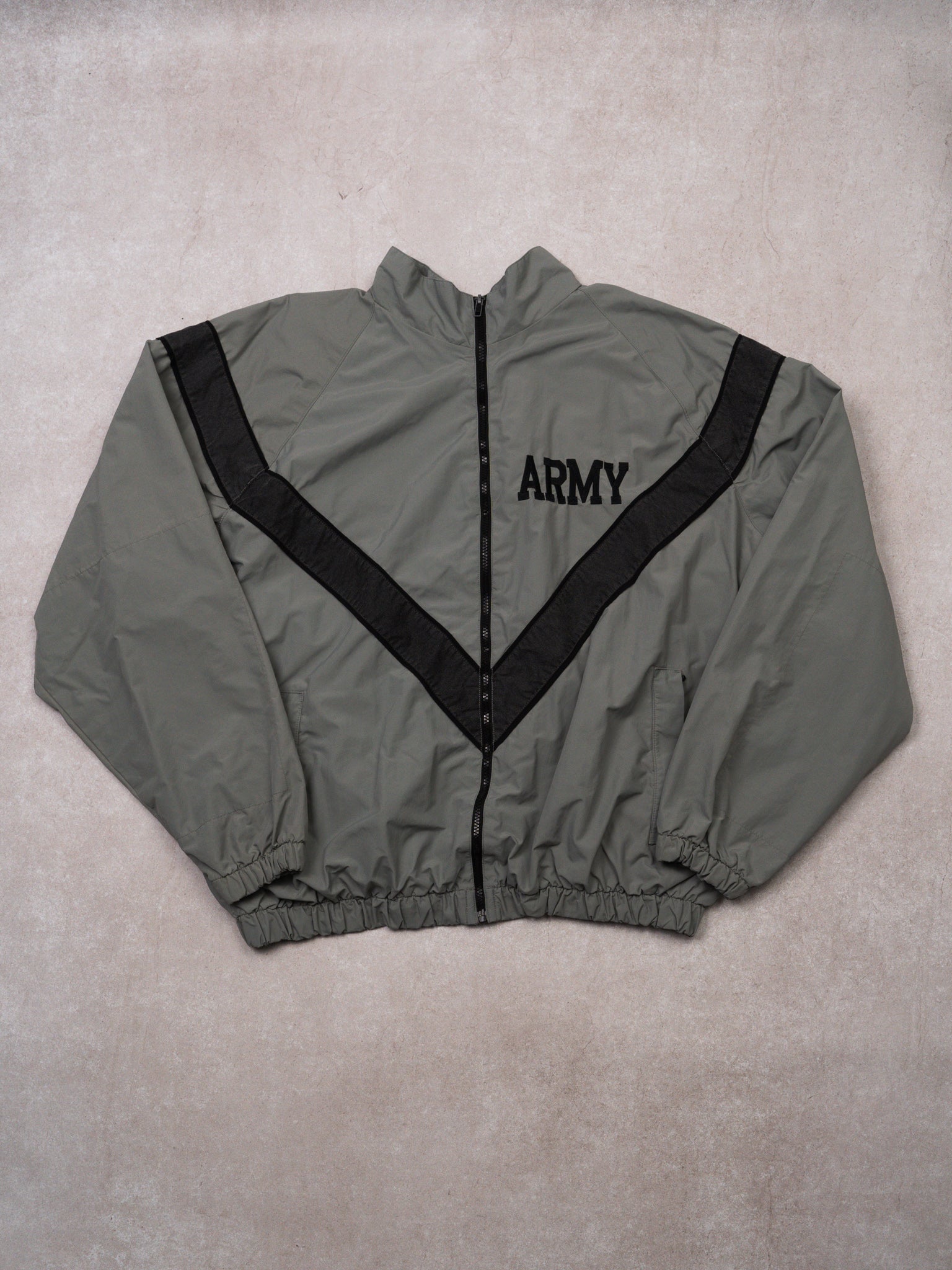 Vintage Grey Reflective Army Windbreaker 2.0 (XL)