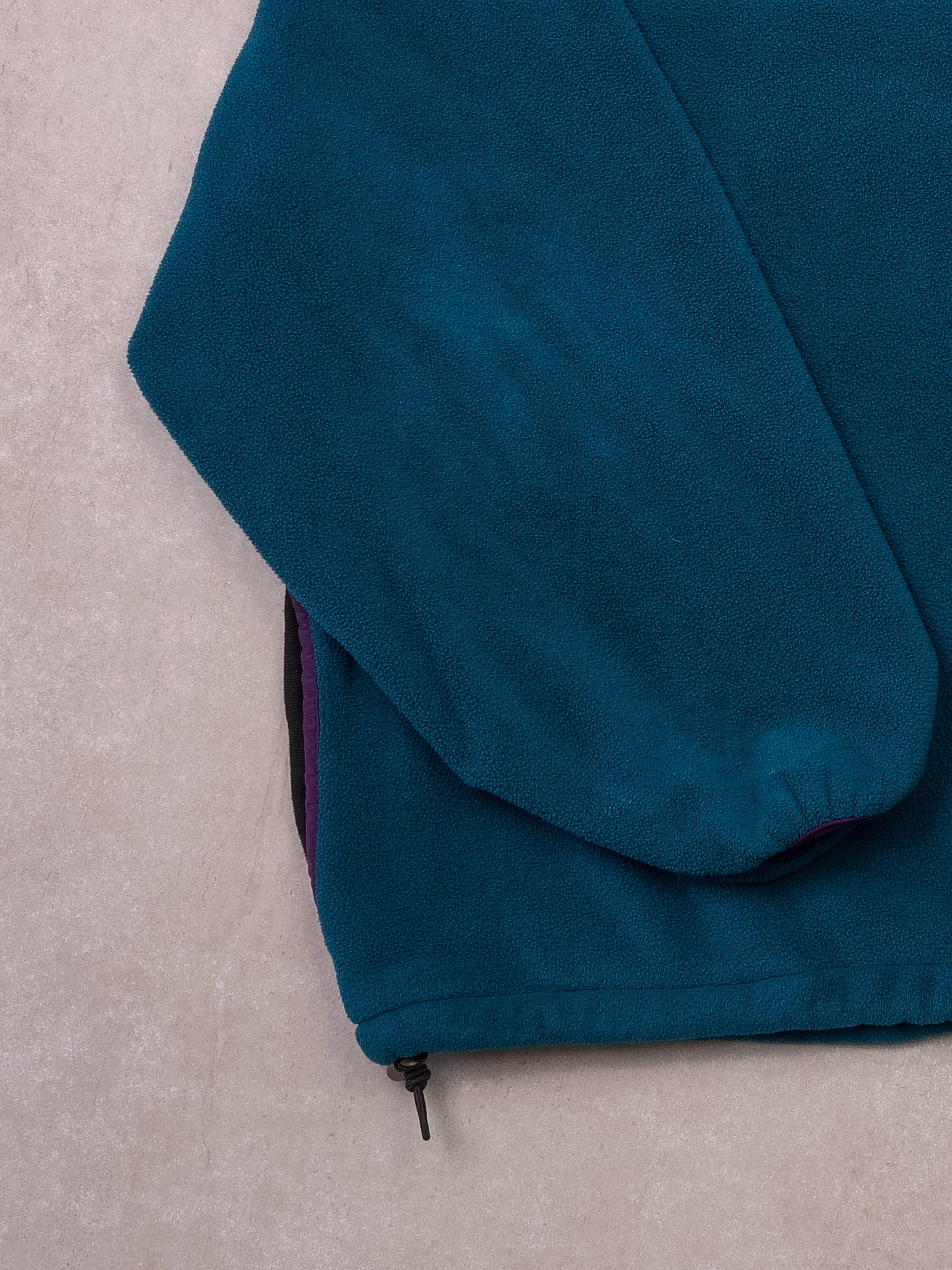 Vintage 90s Cabela's Teal 1/4 Button Fleece Button Up (XXL)
