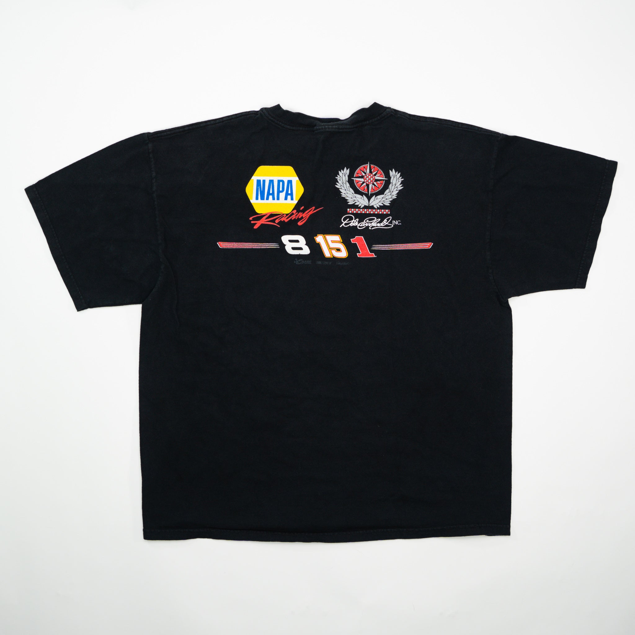 Vintage Black Dale Earnhardt Napa Racing Tee (L)