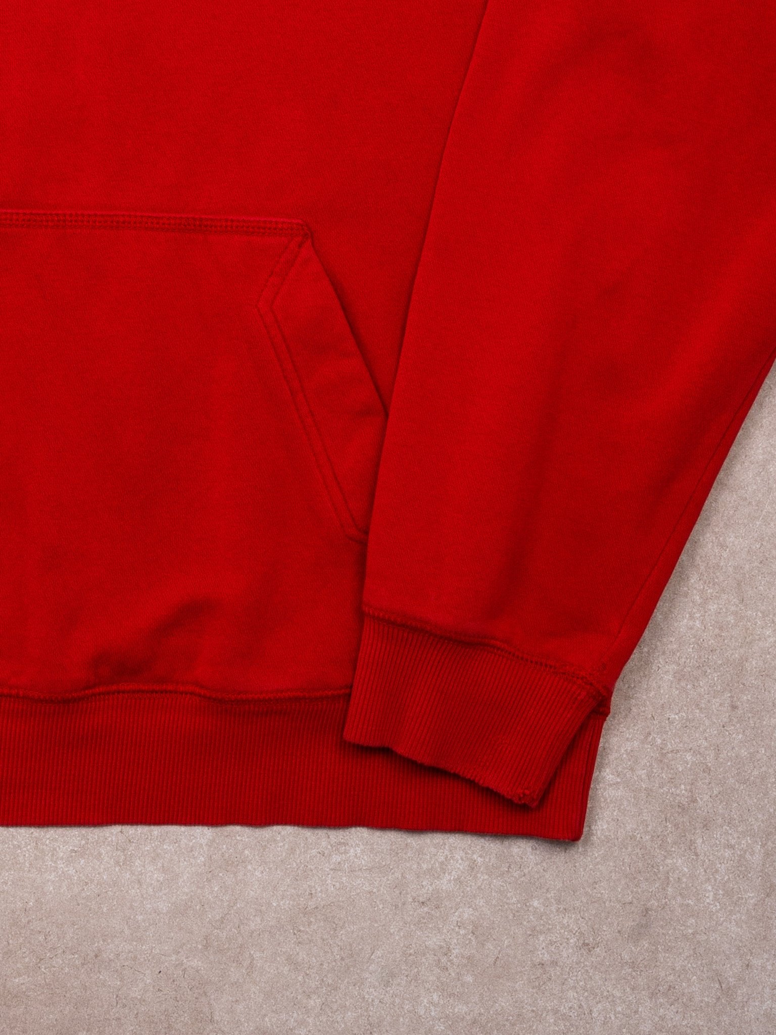Vintage Red Nike Swoosh Hoodie (XL)
