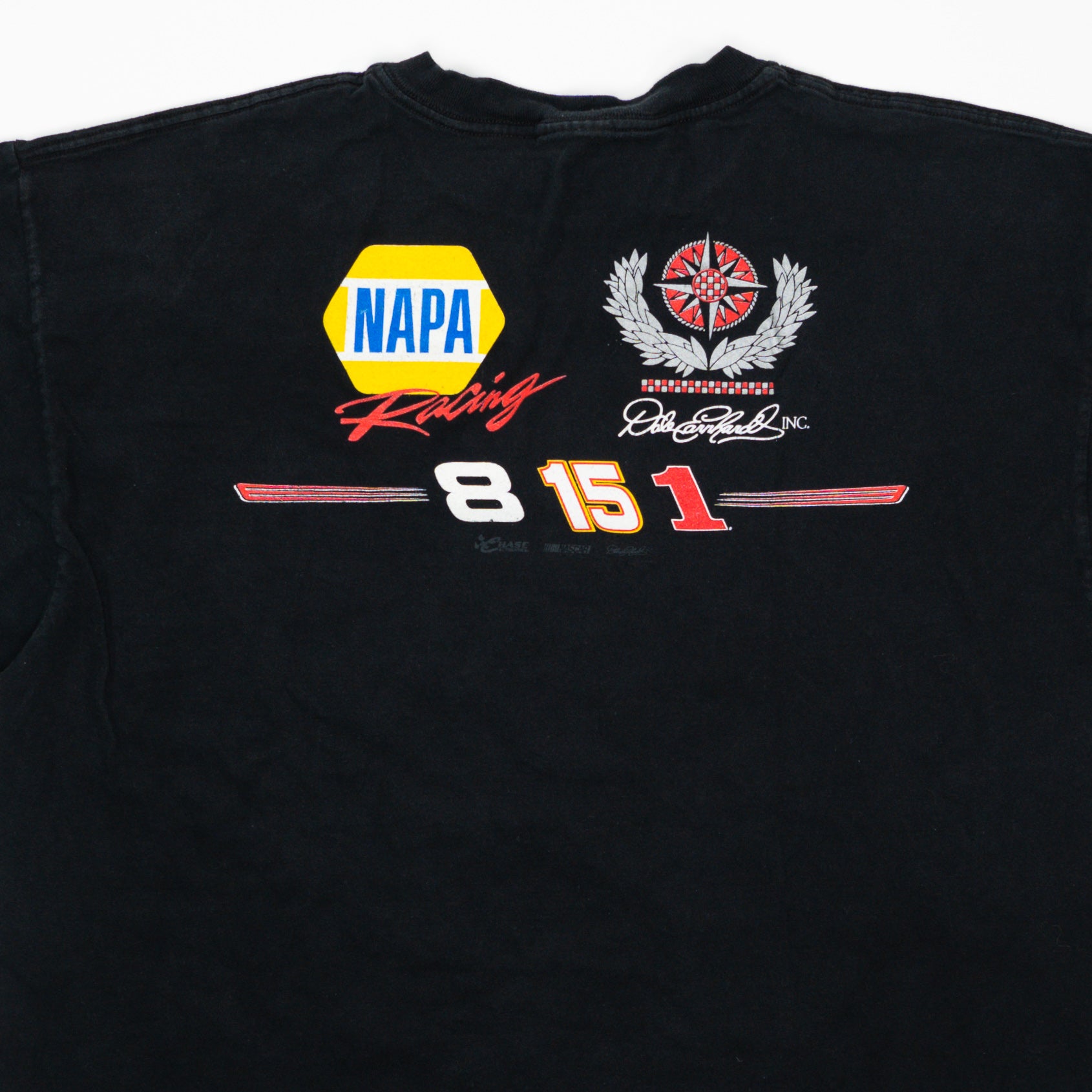 Vintage Black Dale Earnhardt Napa Racing Tee (L)