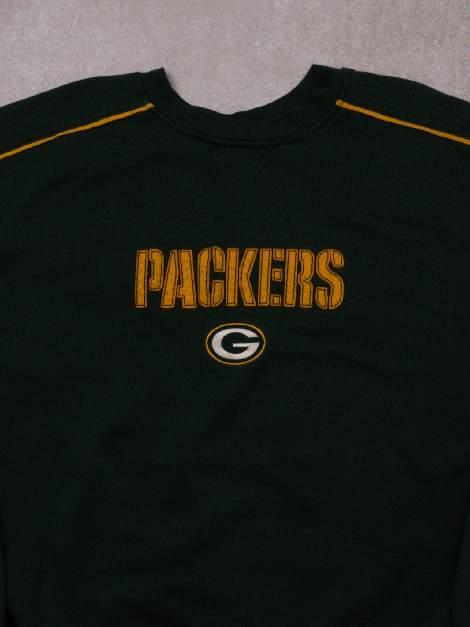 Vintage Green + Yellow Packers x NFL Team Crewneck (XXL)