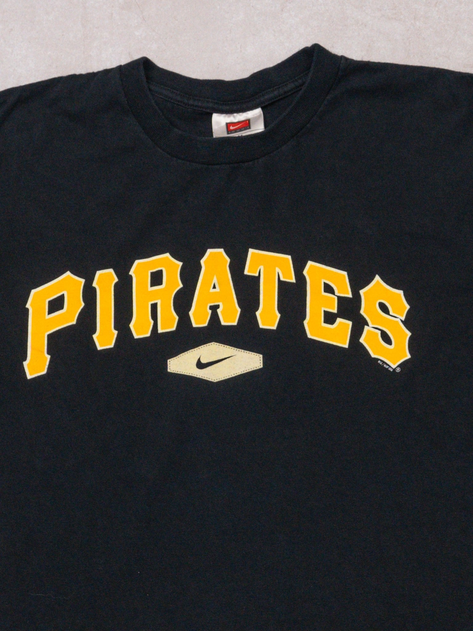Vintage Black Pirates x Nike Center Check Tee (M)