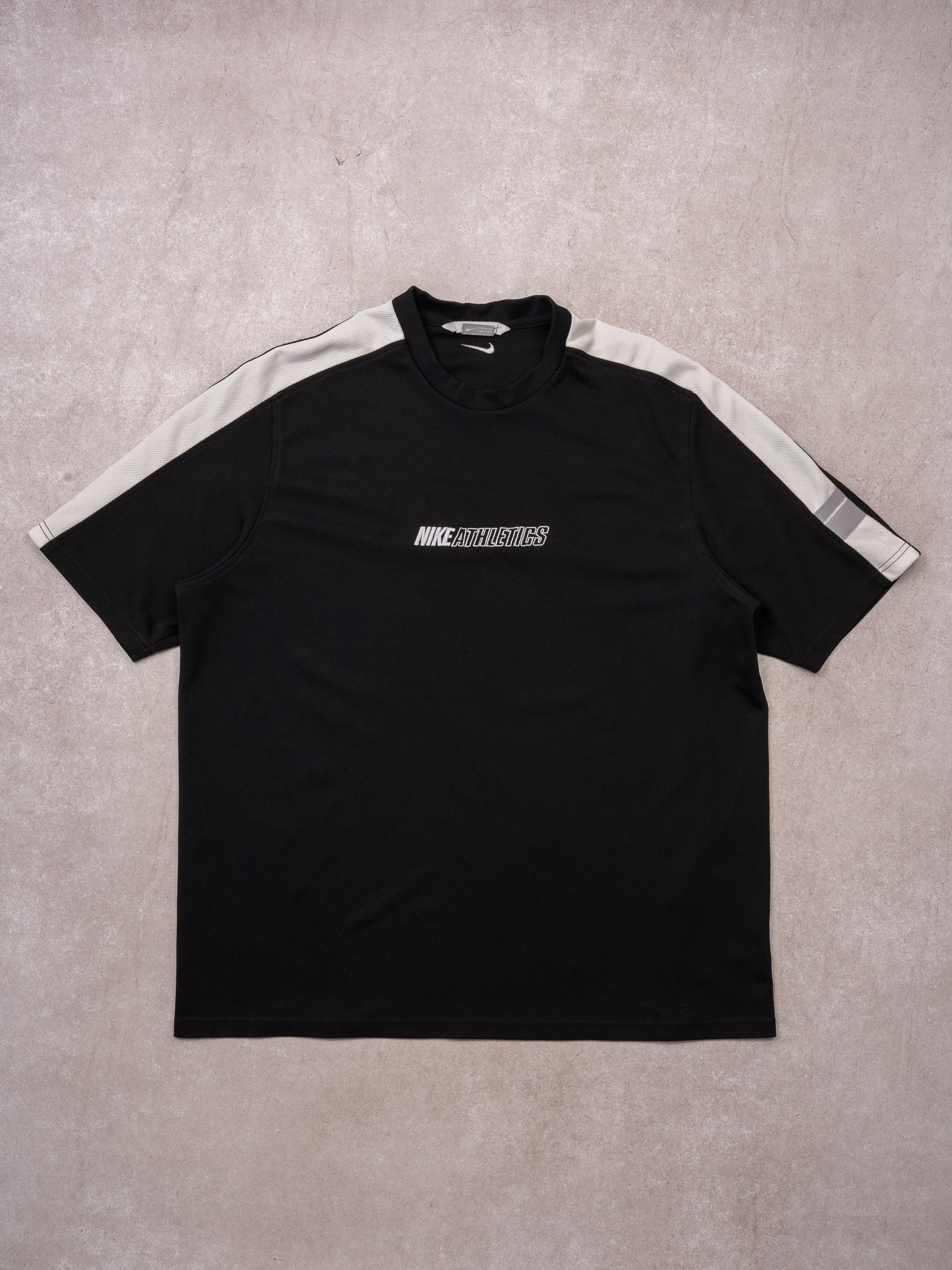 Vintage Black + White Nike Athletics Shirt (L)