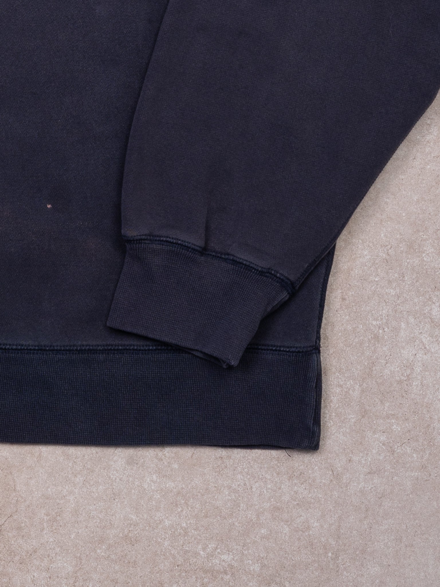Vintaged Washed Blue + Red Roots Crewneck (XL)