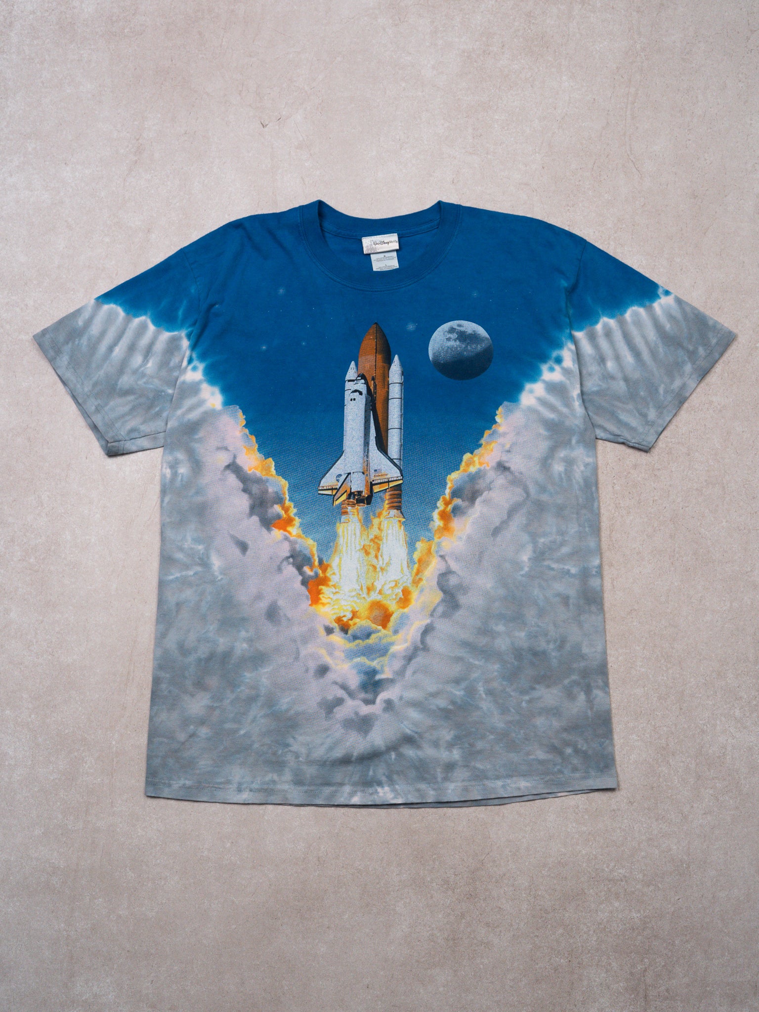 Vintage RARE 90s Disney Boeing Rocket Ship Tee (M/L)