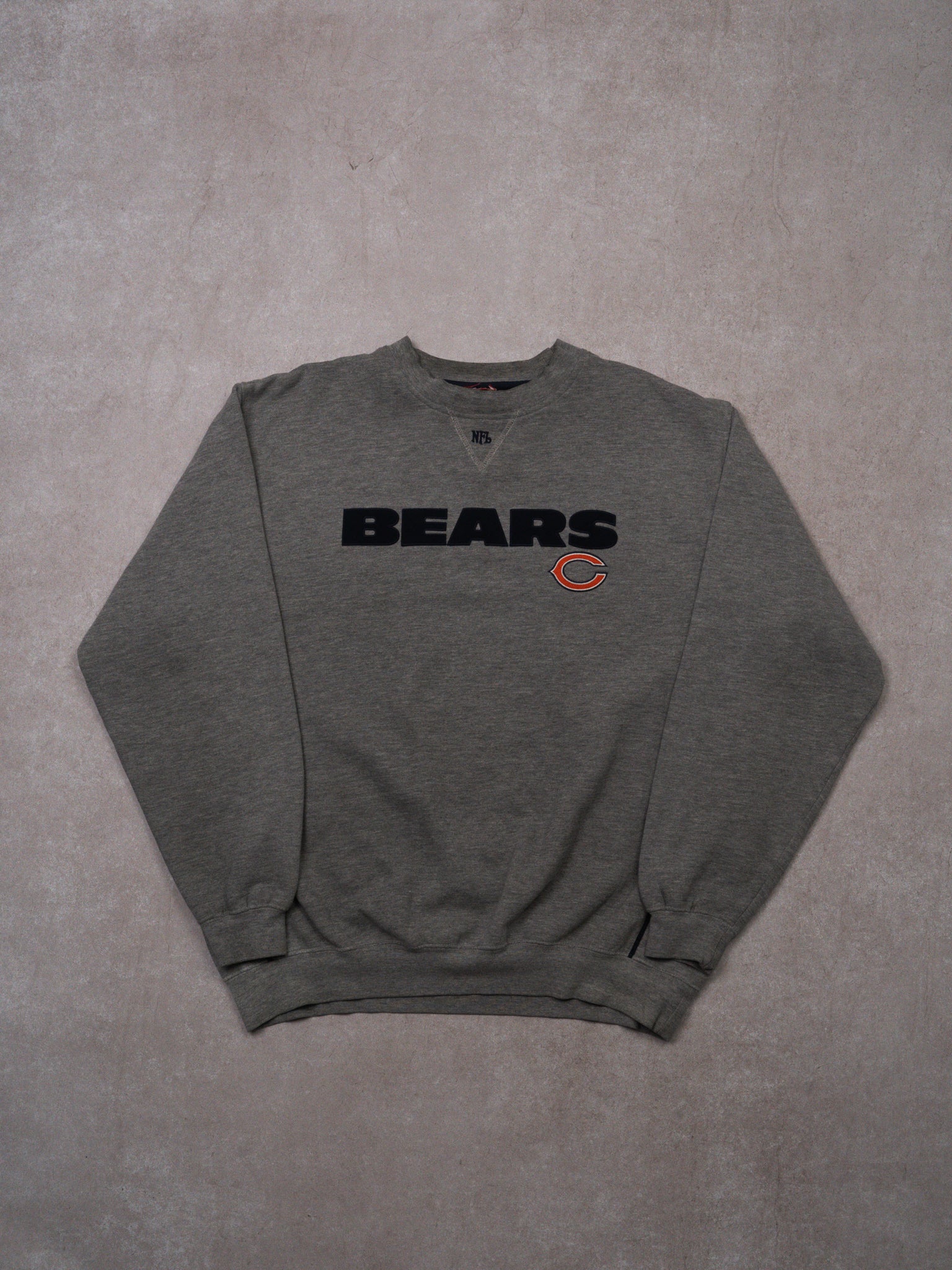 Vintage Grey Bears NFL Crewneck (XL)