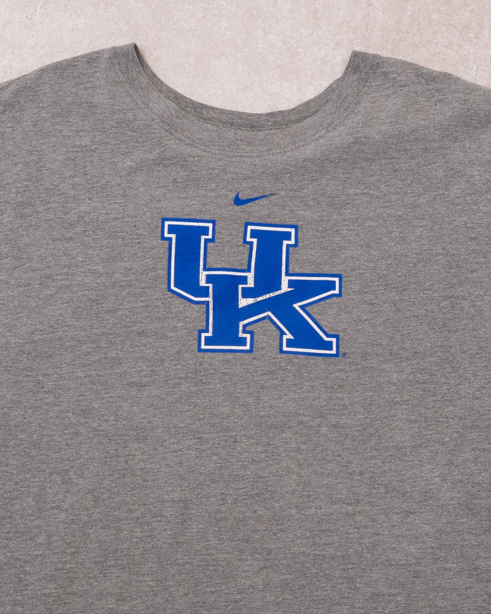 Grey Nike University of Kentucky Center Check Tee (XL)
