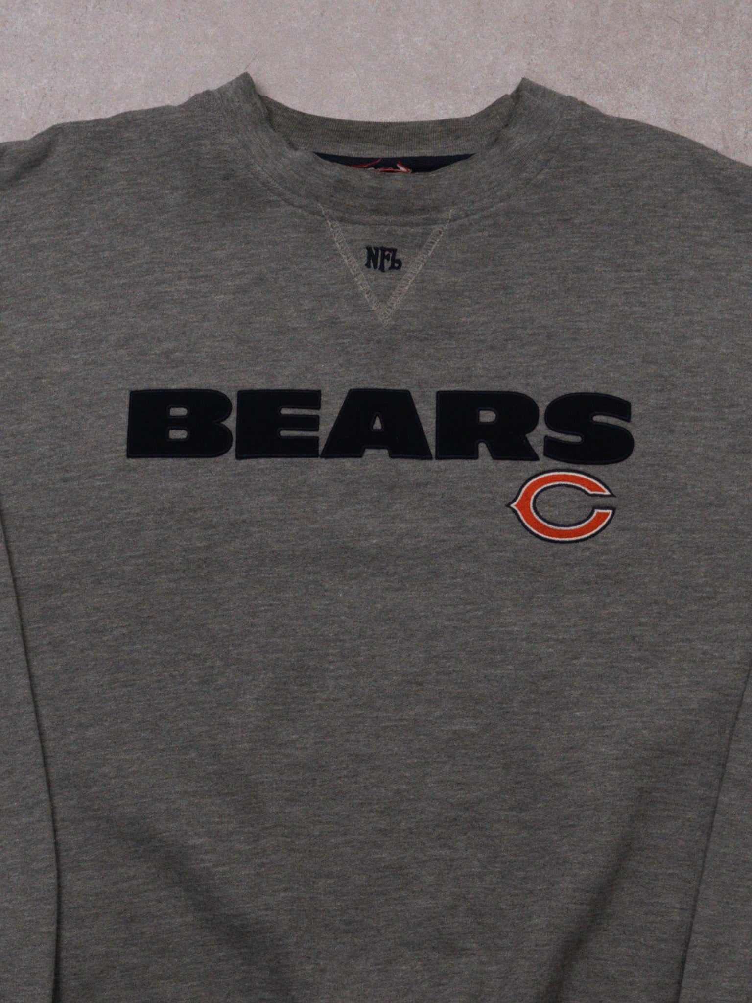 Vintage Grey Bears NFL Crewneck (XL)