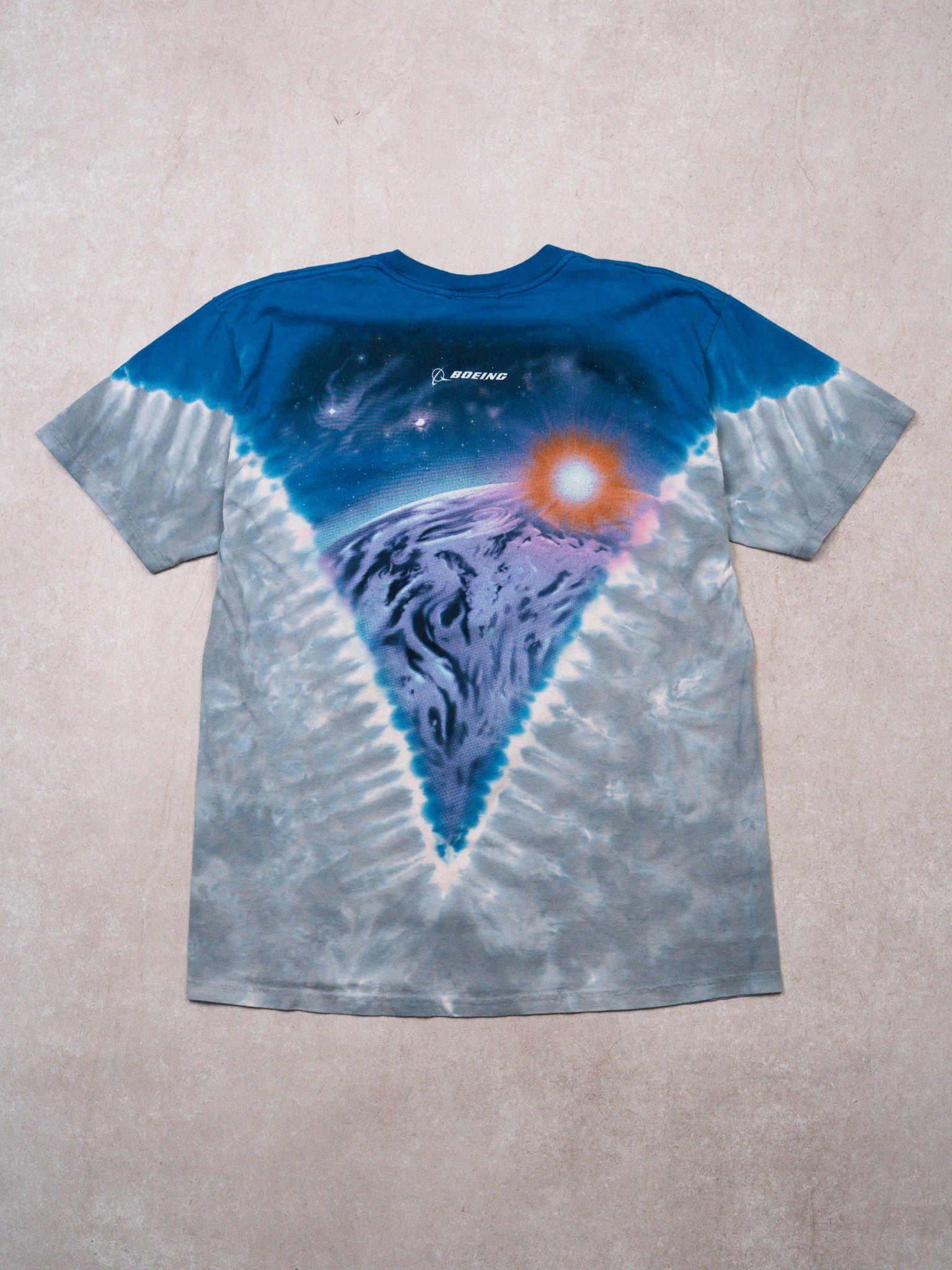 Vintage RARE 90s Disney Boeing Rocket Ship Tee (M/L)