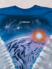 Vintage RARE 90s Disney Boeing Rocket Ship Tee (M/L)