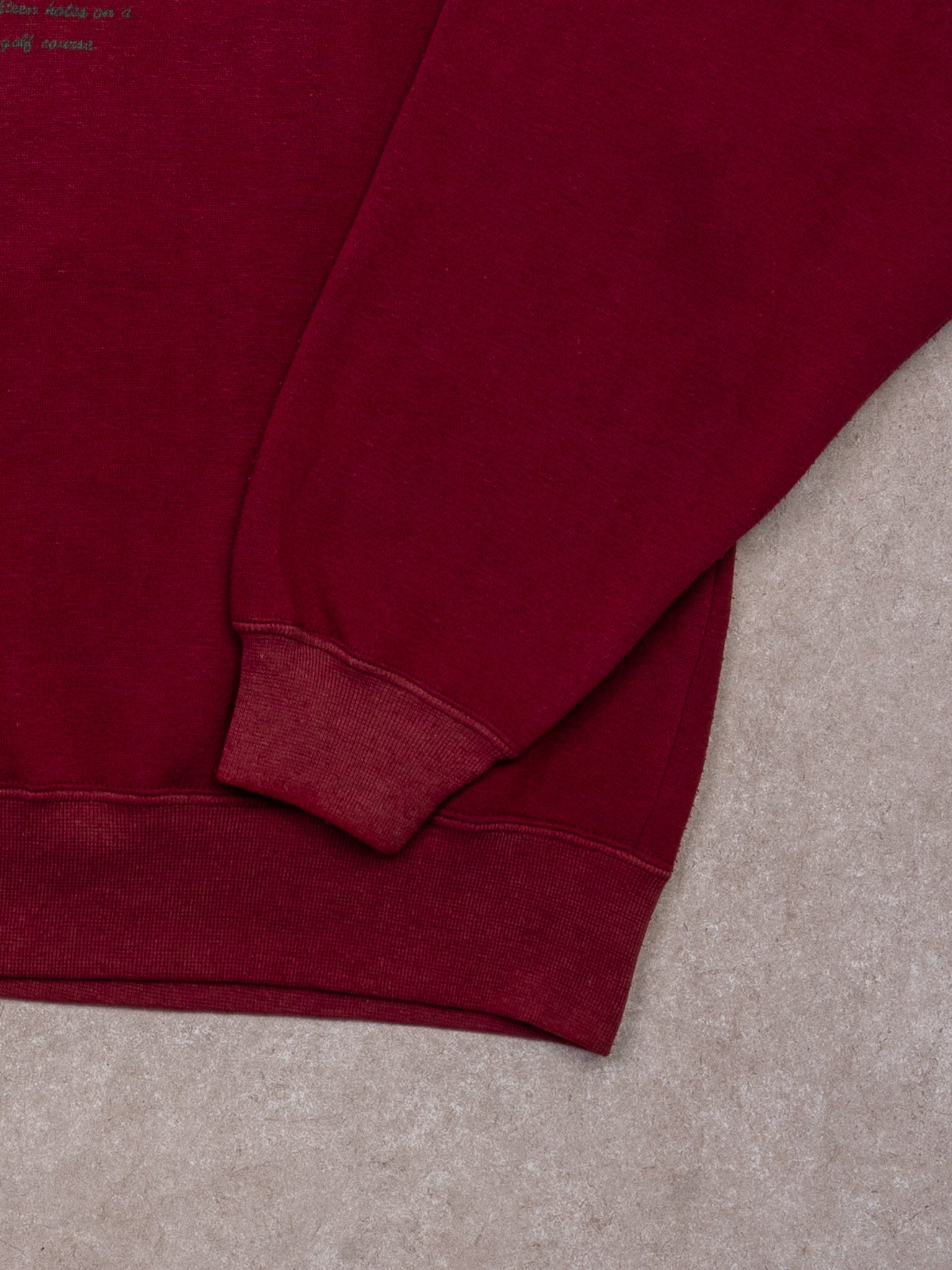 Vintage 90s Maroon USA Classic Golf Crewneck (L)