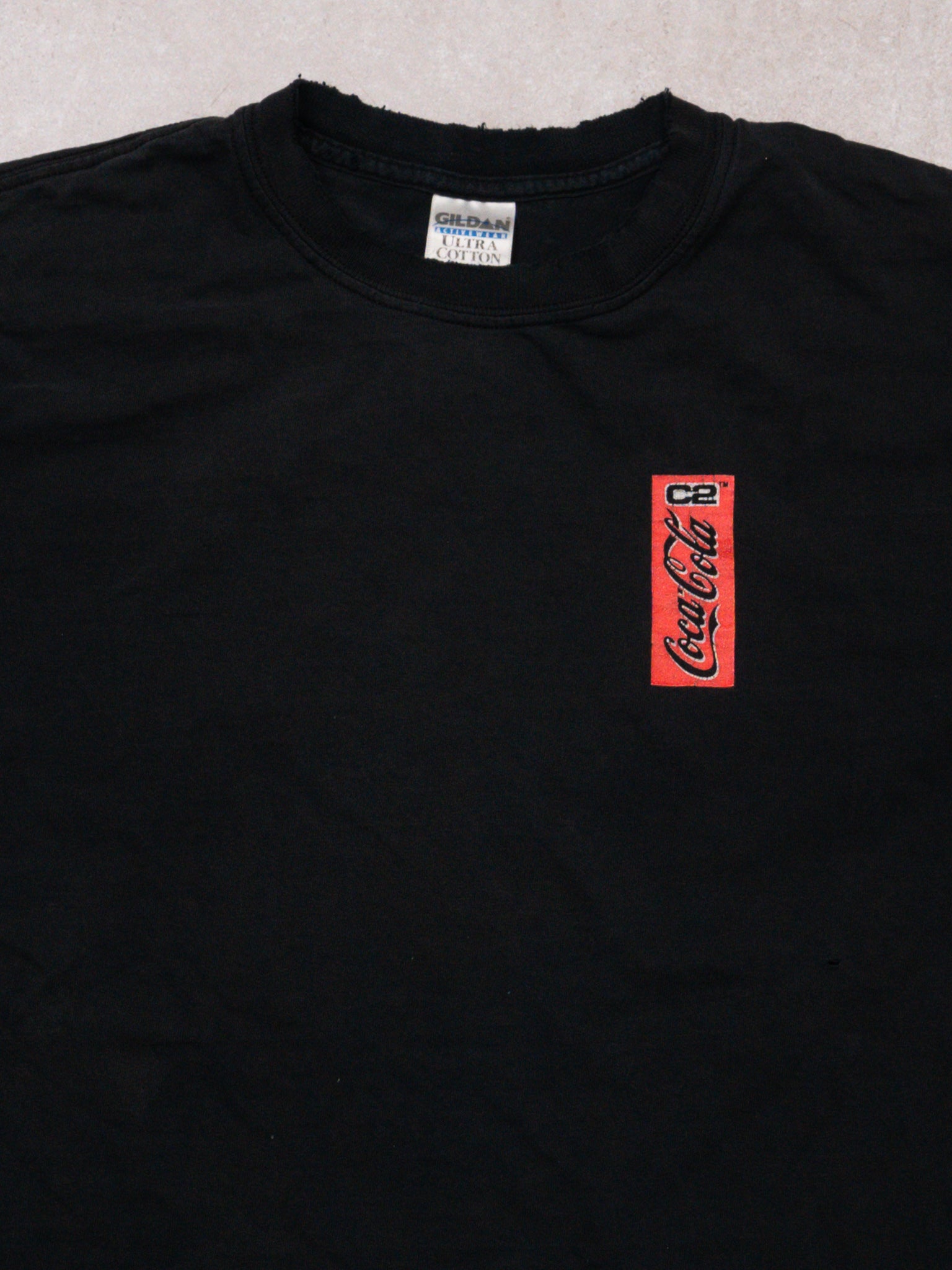 Vintage Black Coca Cola C2 Tee (M)