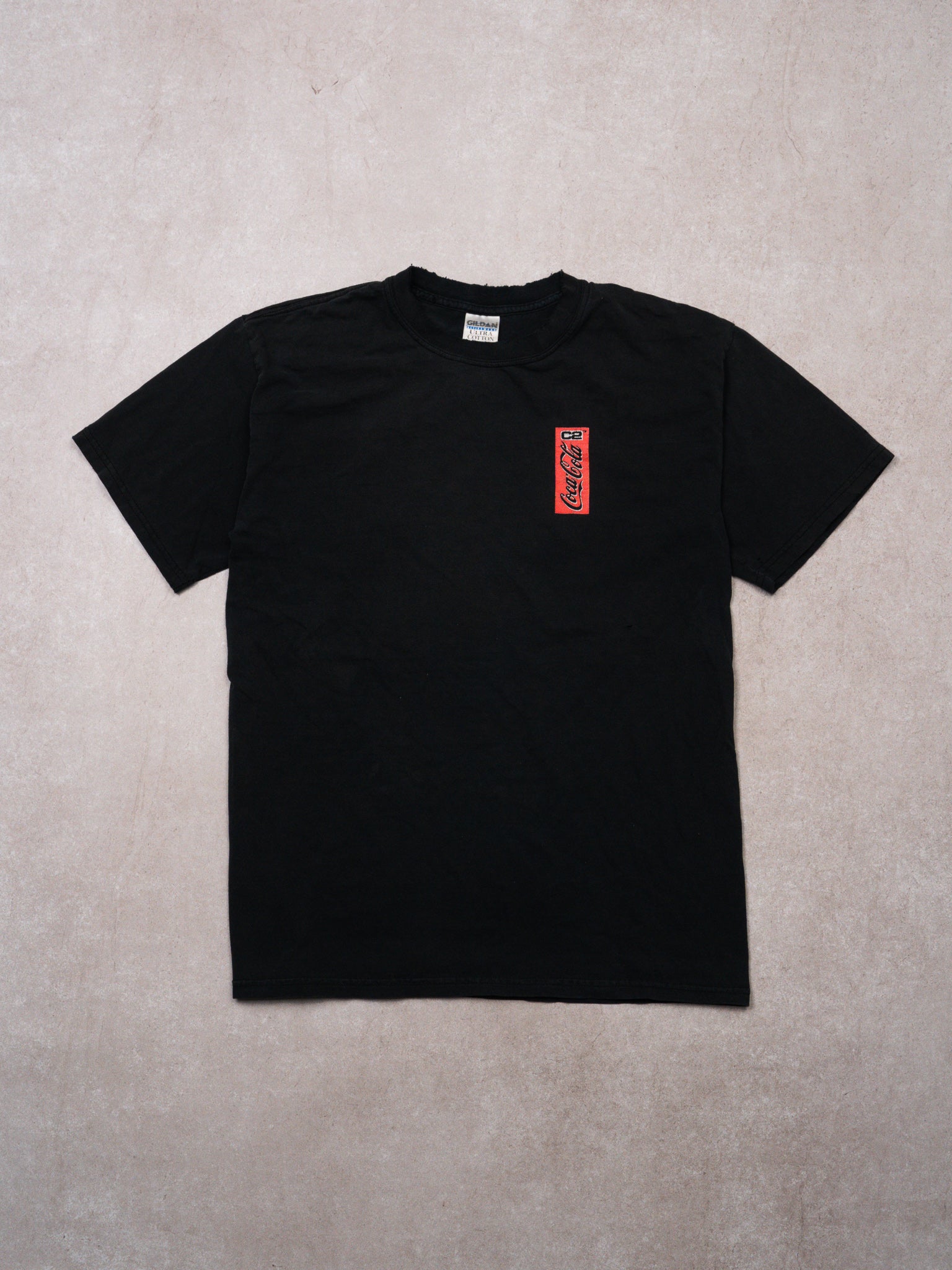 Vintage Black Coca Cola C2 Tee (M)