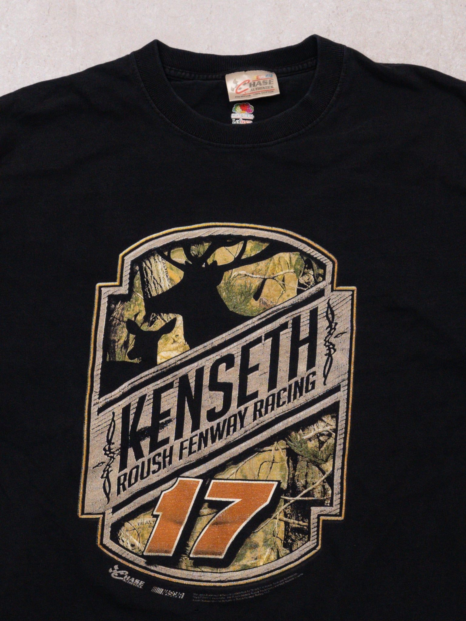 Vintage Black Kenseth #17 NASCAR Tee (M)