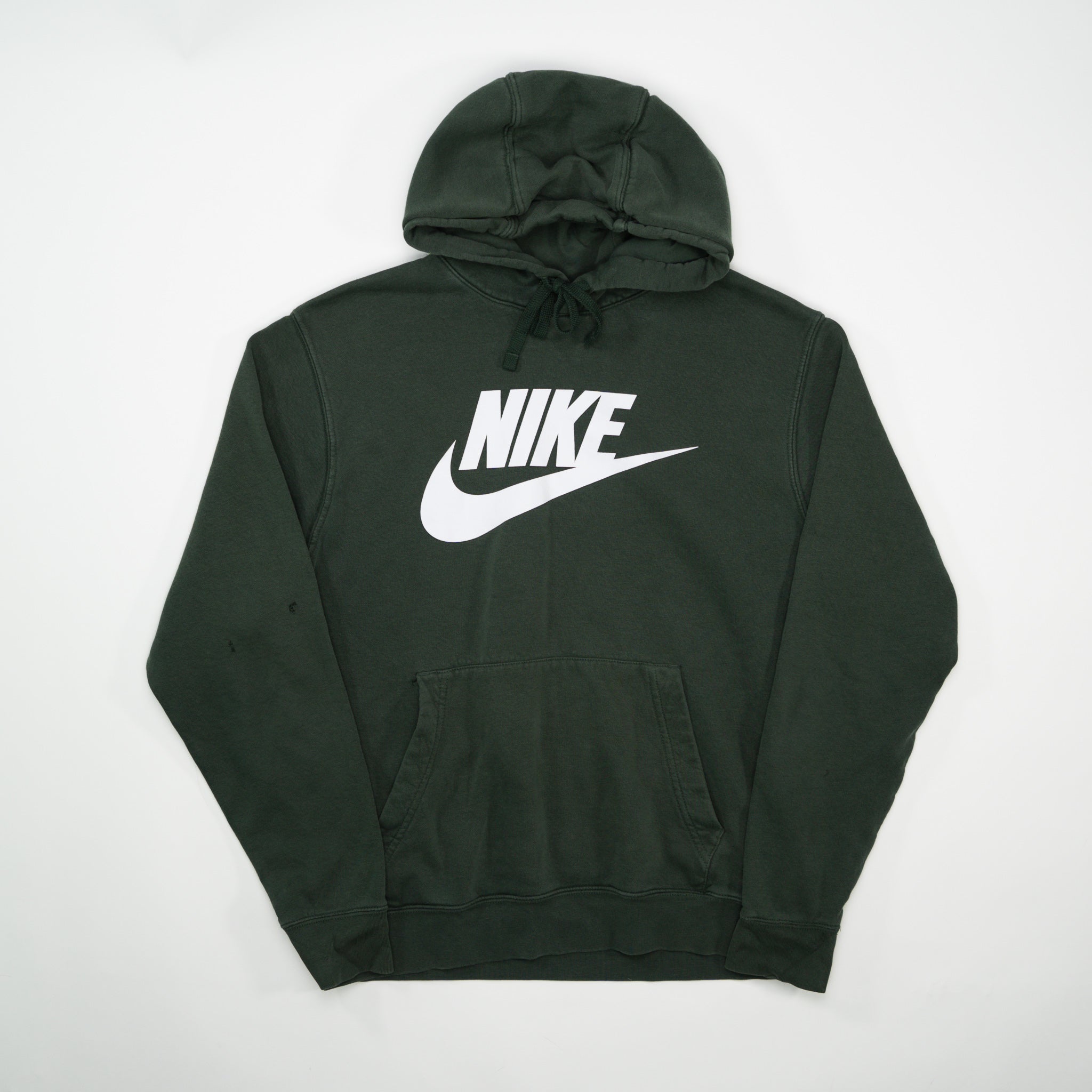 Vintage Green Nike Swoosh Hoodie (M/L)