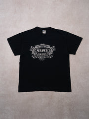 Vintage Faded Black Mapex Drums Tee (M)