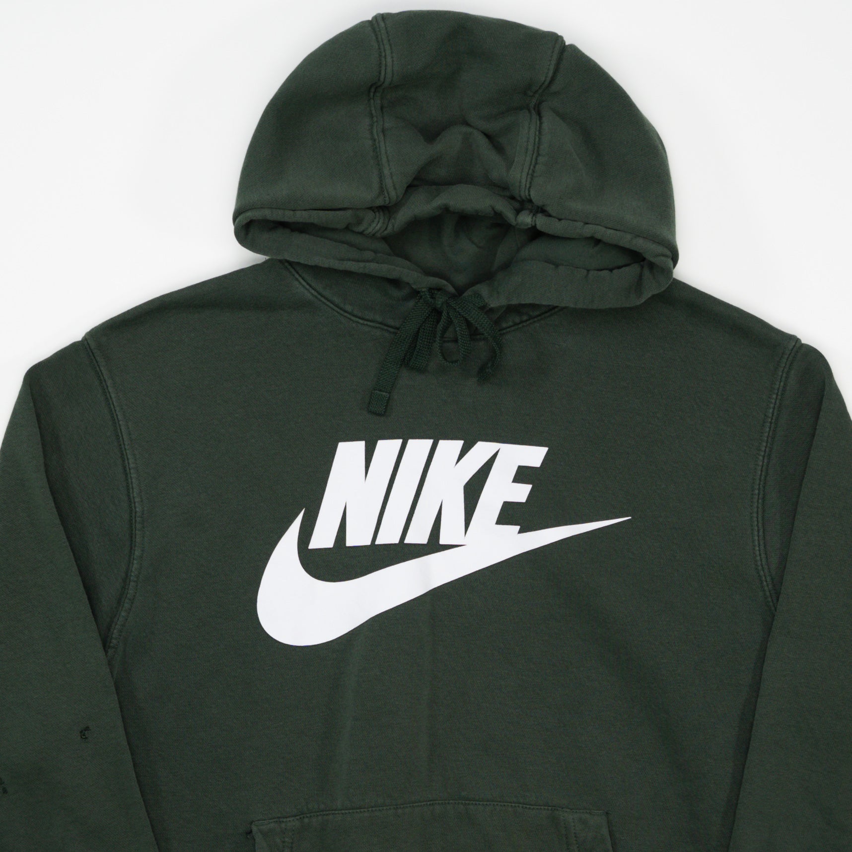 Vintage Green Nike Swoosh Hoodie (M/L)