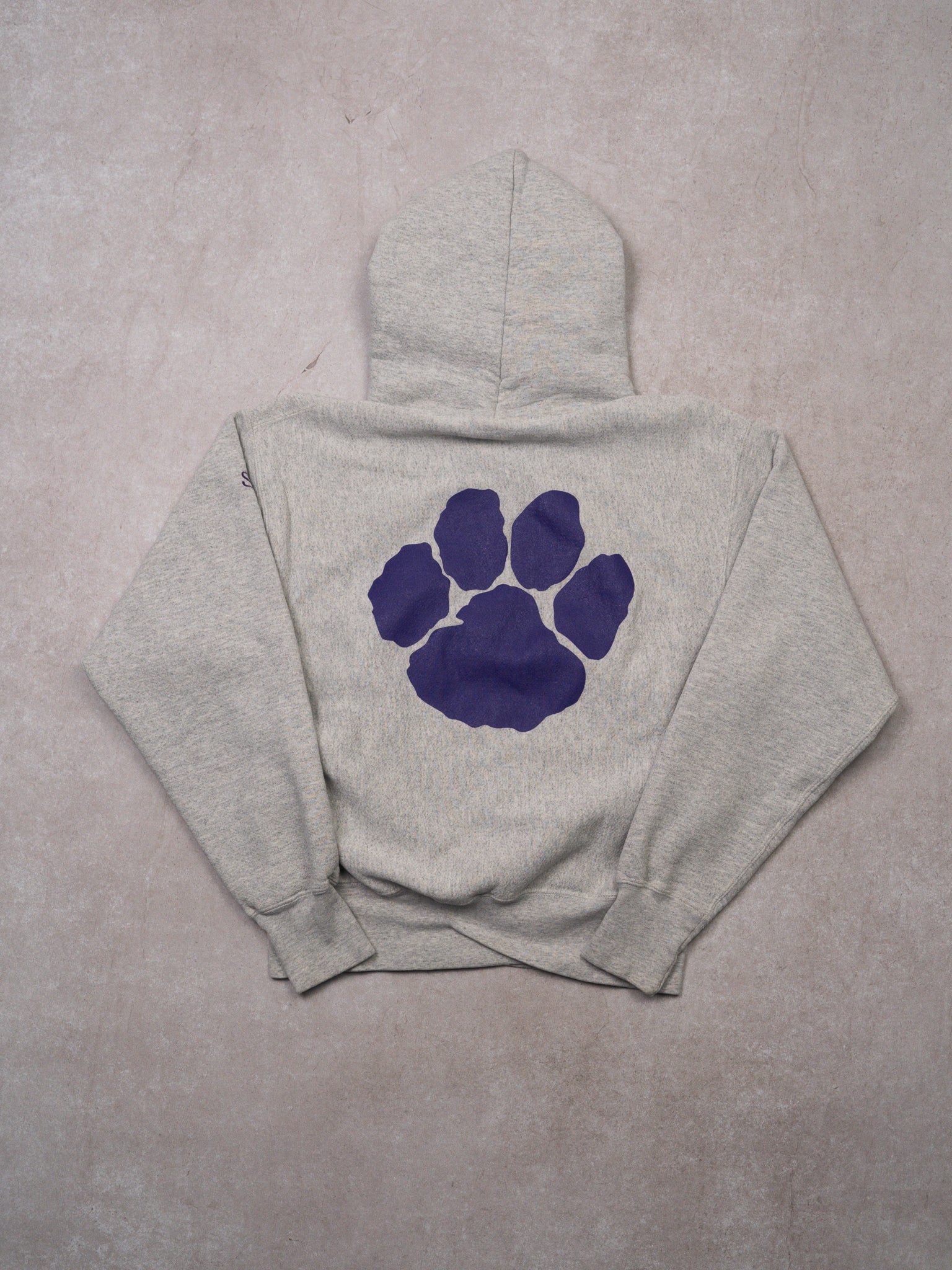 Vintage 90s Grey NHS Track x Lee Hoodie (S)