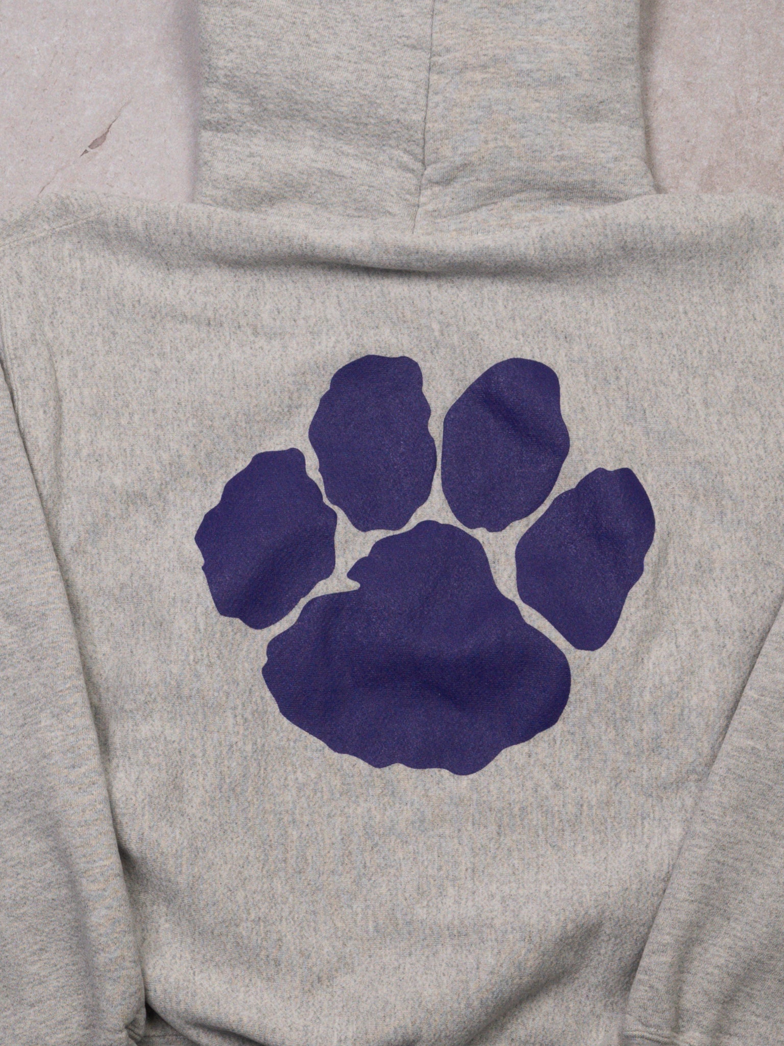 Vintage 90s Grey NHS Track x Lee Hoodie (S)