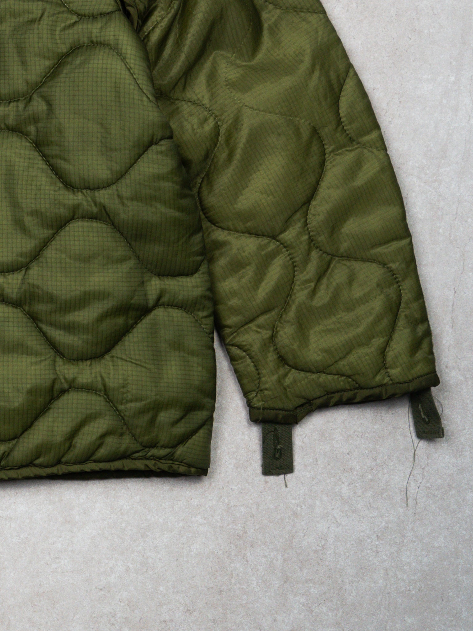 Vintage 80s Green Army Liner Jacket 2.0 (L/XL)
