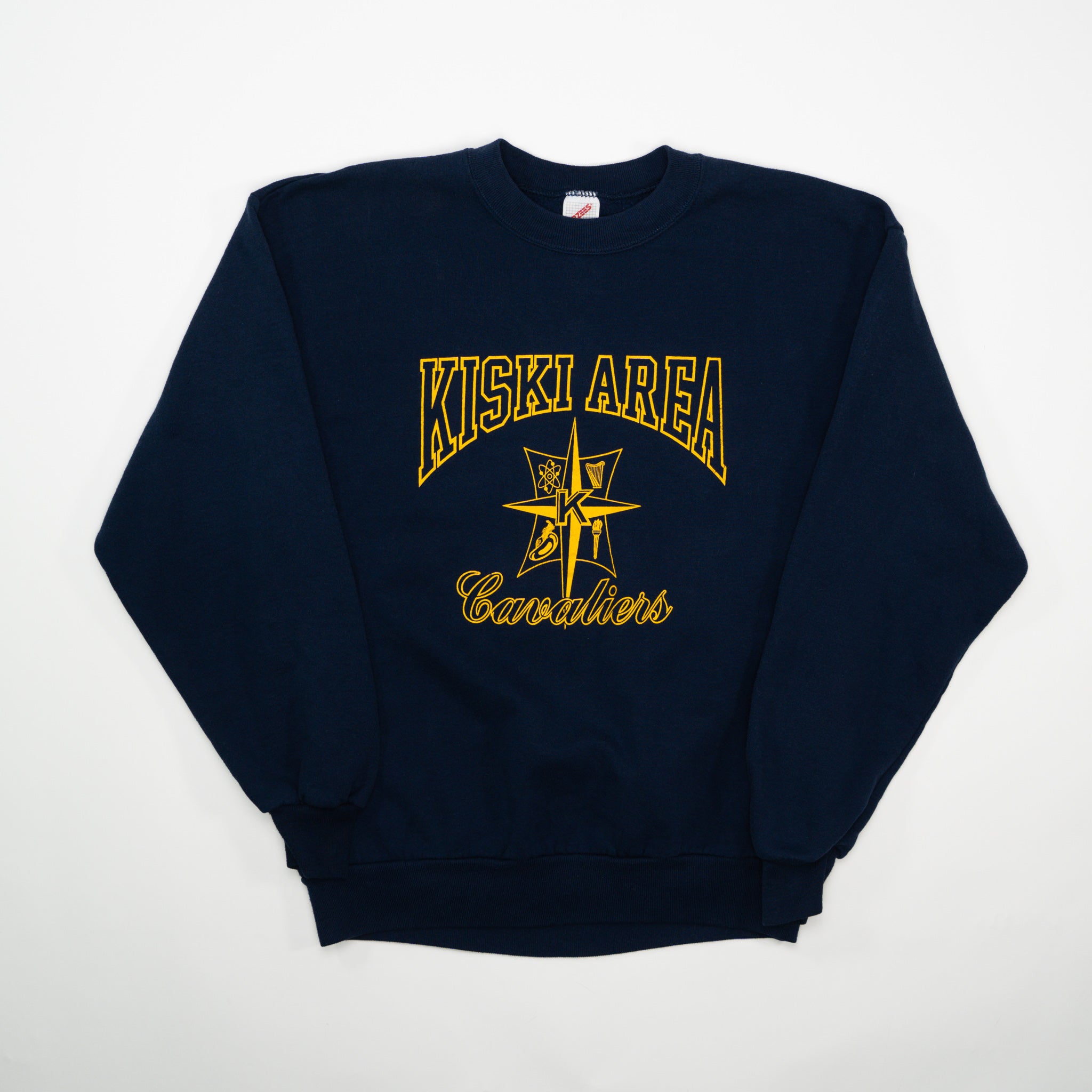 Vintage 90s Kiski Area Cavaliers Varsity Crewneck (M)