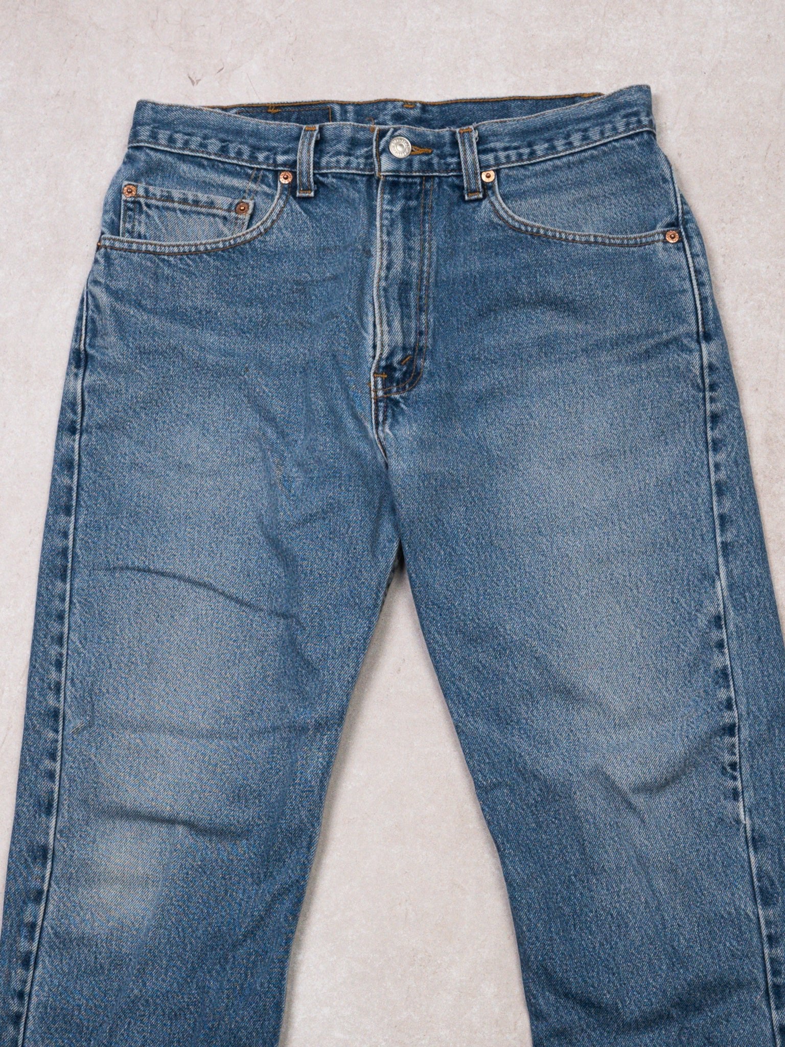Vintage 90s Blue 505 Levi Jeans (30 x 28)