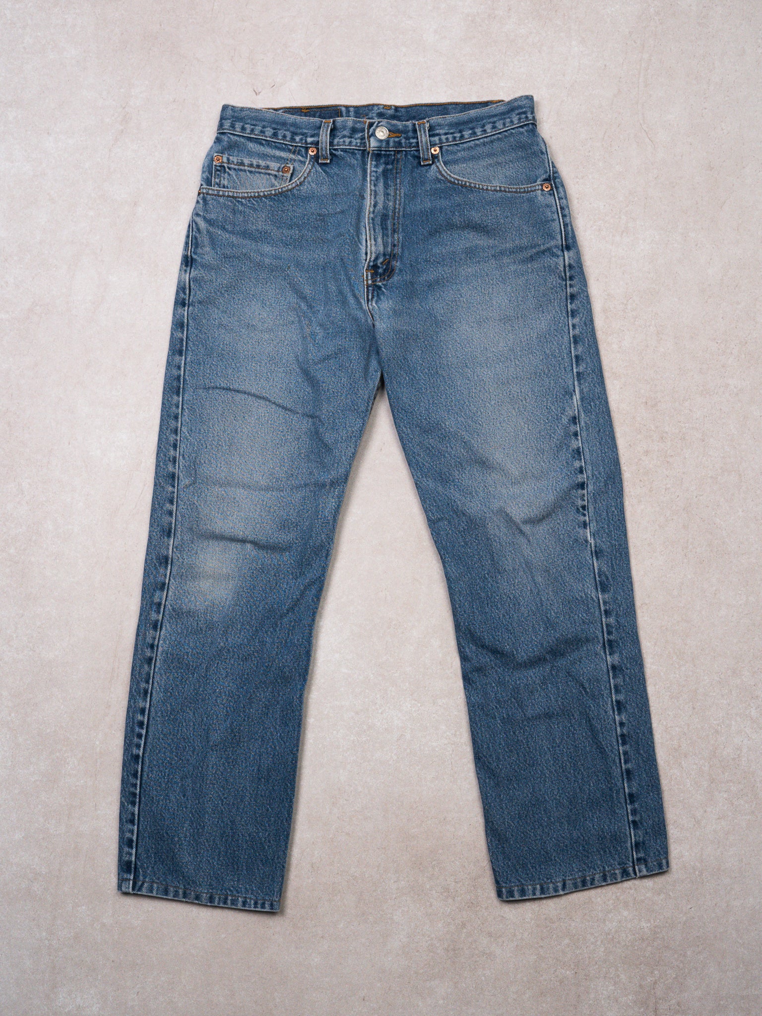 Vintage 90s Blue 505 Levi Jeans (30 x 28)