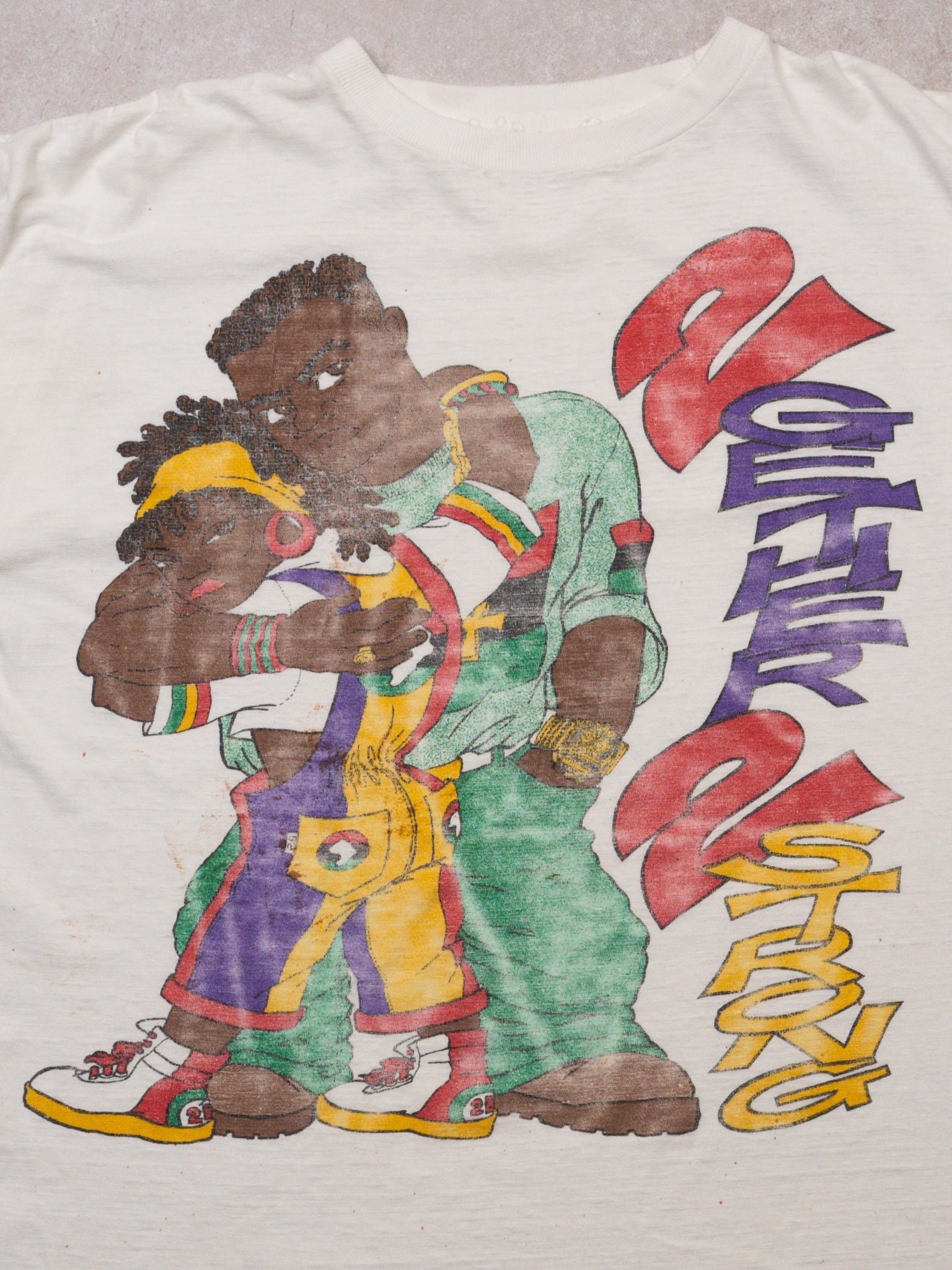 Vintage RARE Rugged 90s 2 Gether 2 Strong Tee (L)