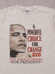 2008 Powerful Choice Barack Obama For President Tee (S)