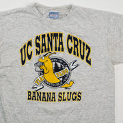 Vintage 90s Single Stitch UC Santa Cruz Banana Slugs Tee (M)