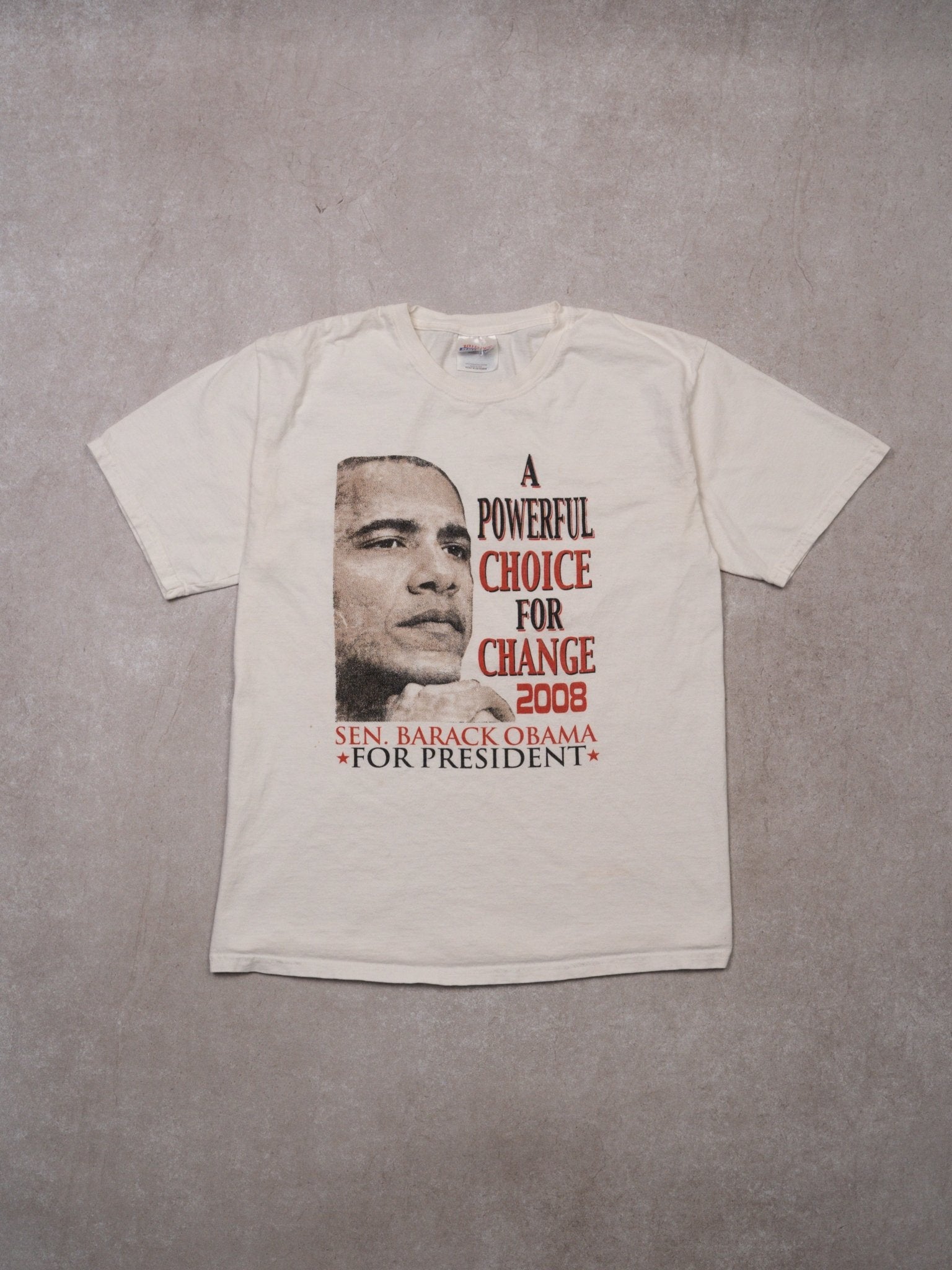 2008 Powerful Choice Barack Obama For President Tee (S)