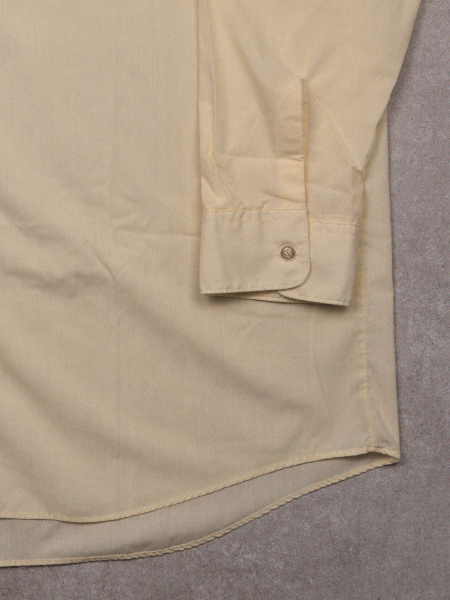 Vintage 70s Cream San Francisco Dress Shirt (XL)