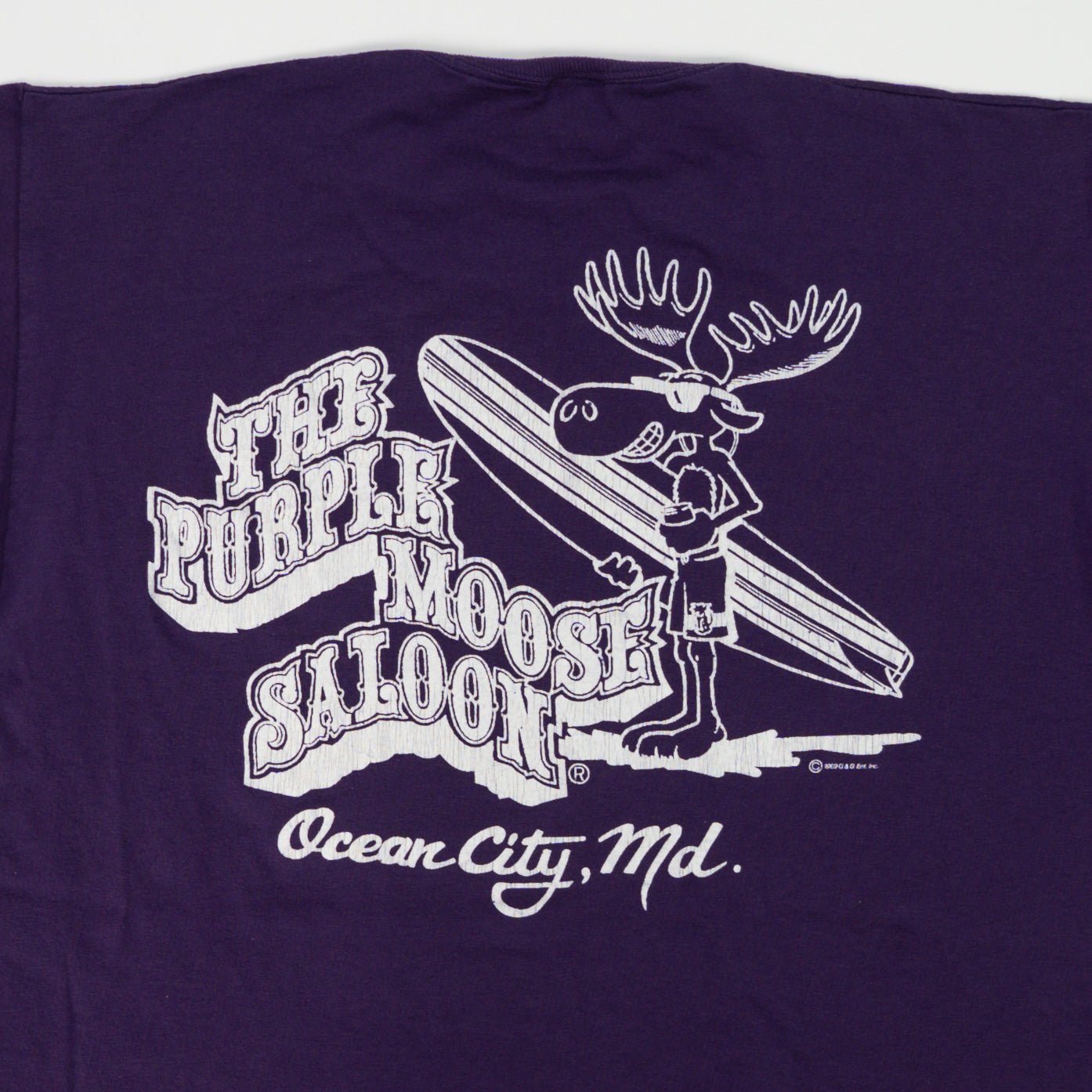 Vintage 90s The Purple Moose Saloon Tee (M/L)
