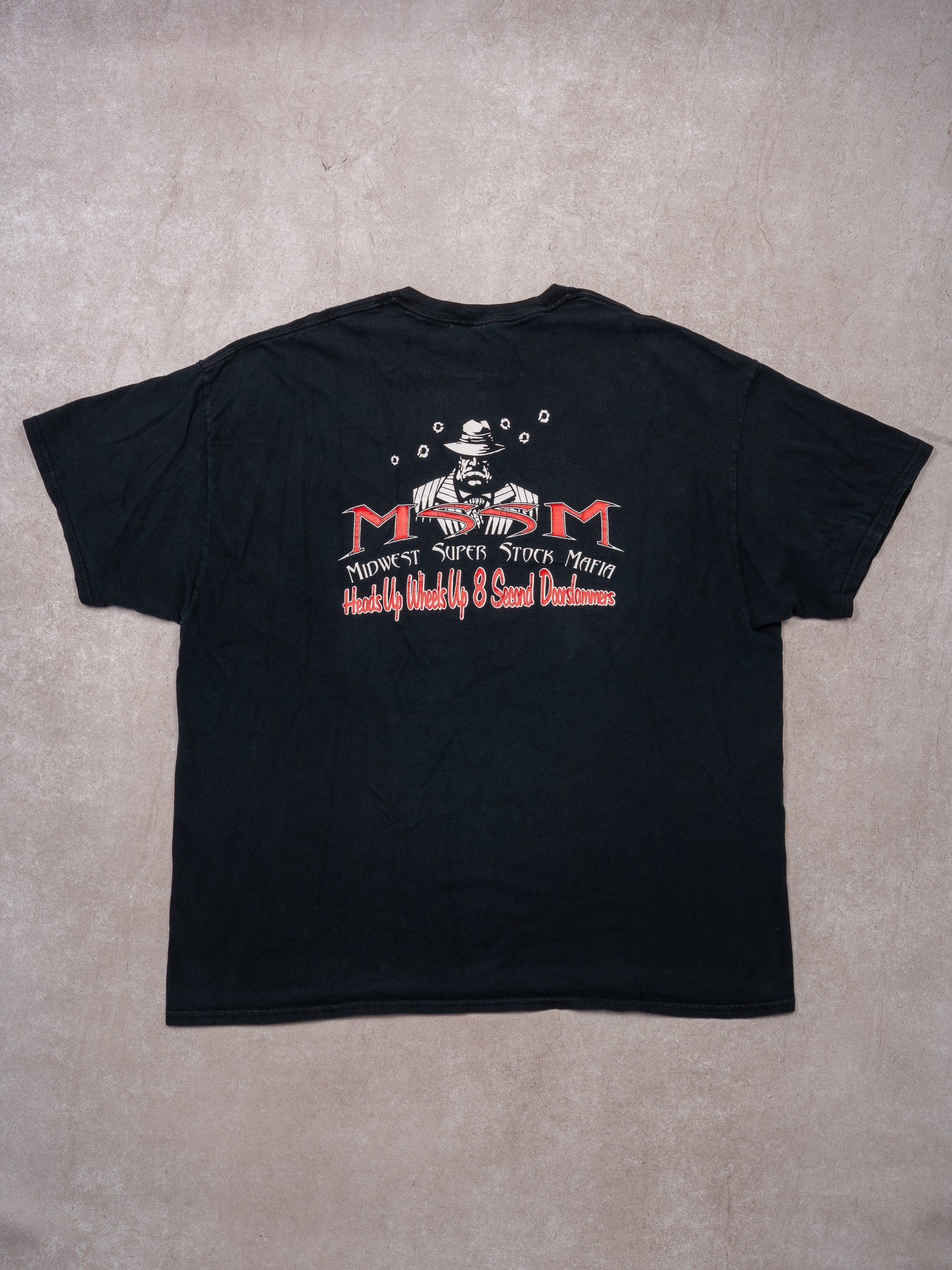 Vintage Black Midwest Super Stock Mafia Shirt (XL)