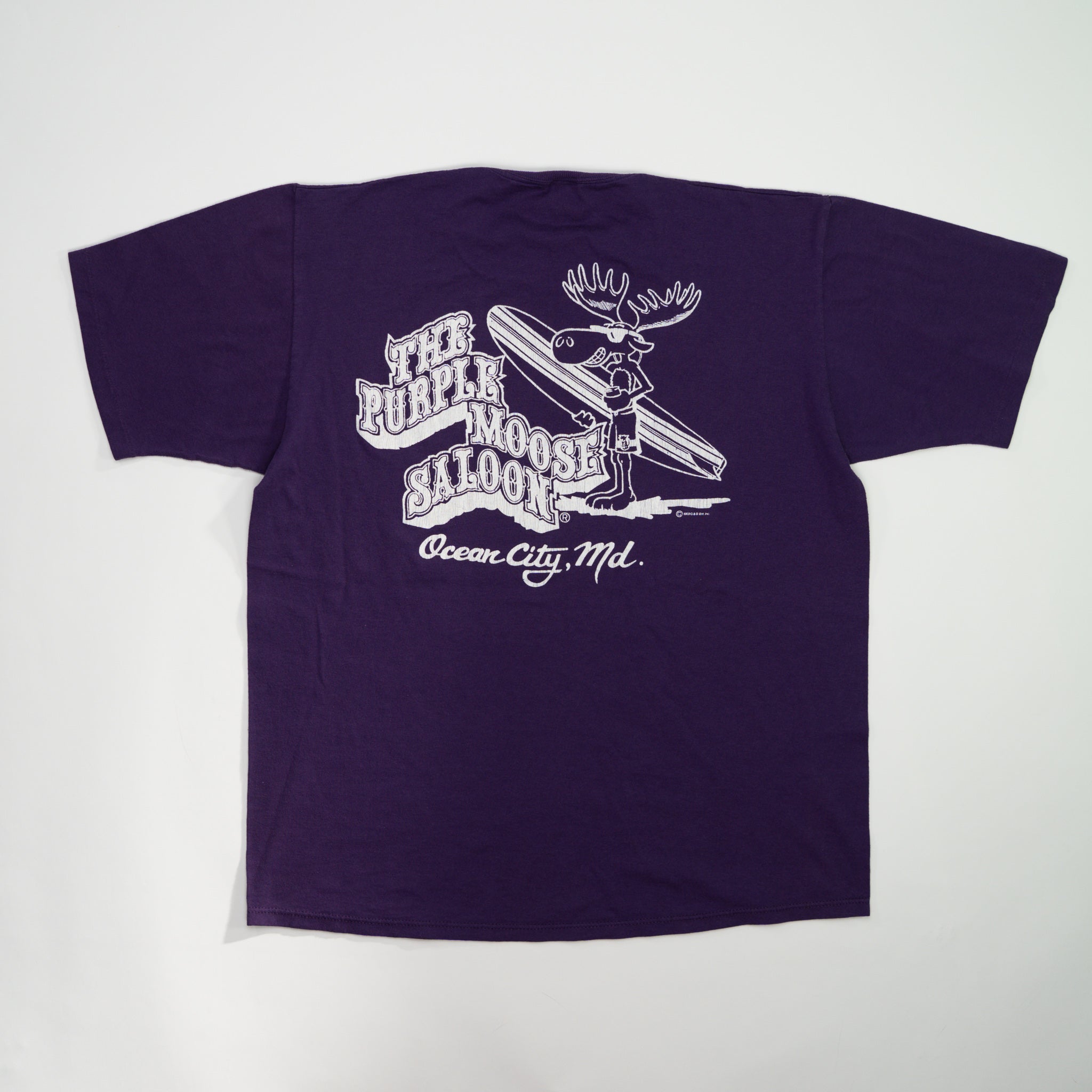 Vintage 90s The Purple Moose Saloon Tee (M/L)