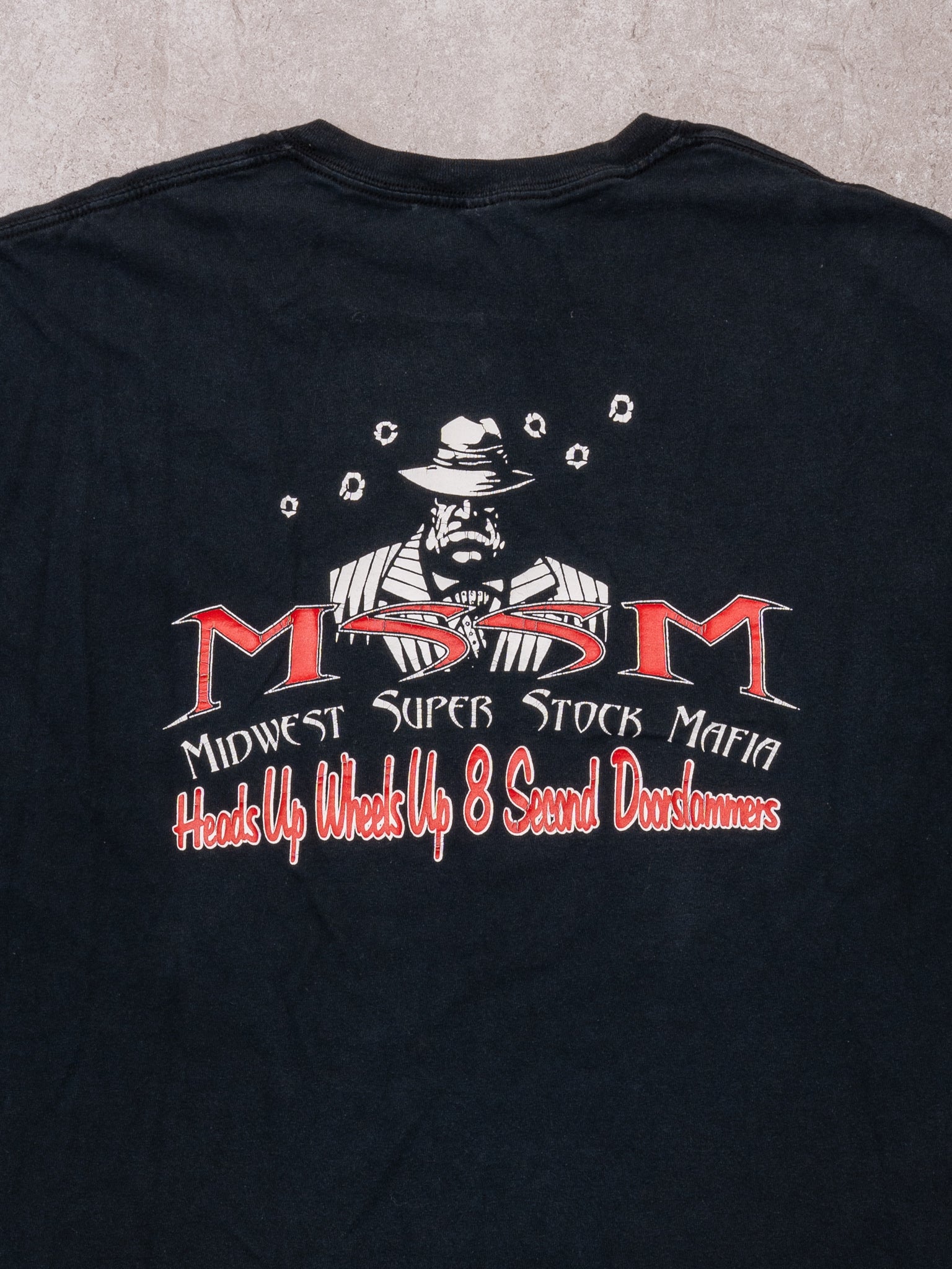 Vintage Black Midwest Super Stock Mafia Shirt (XL)