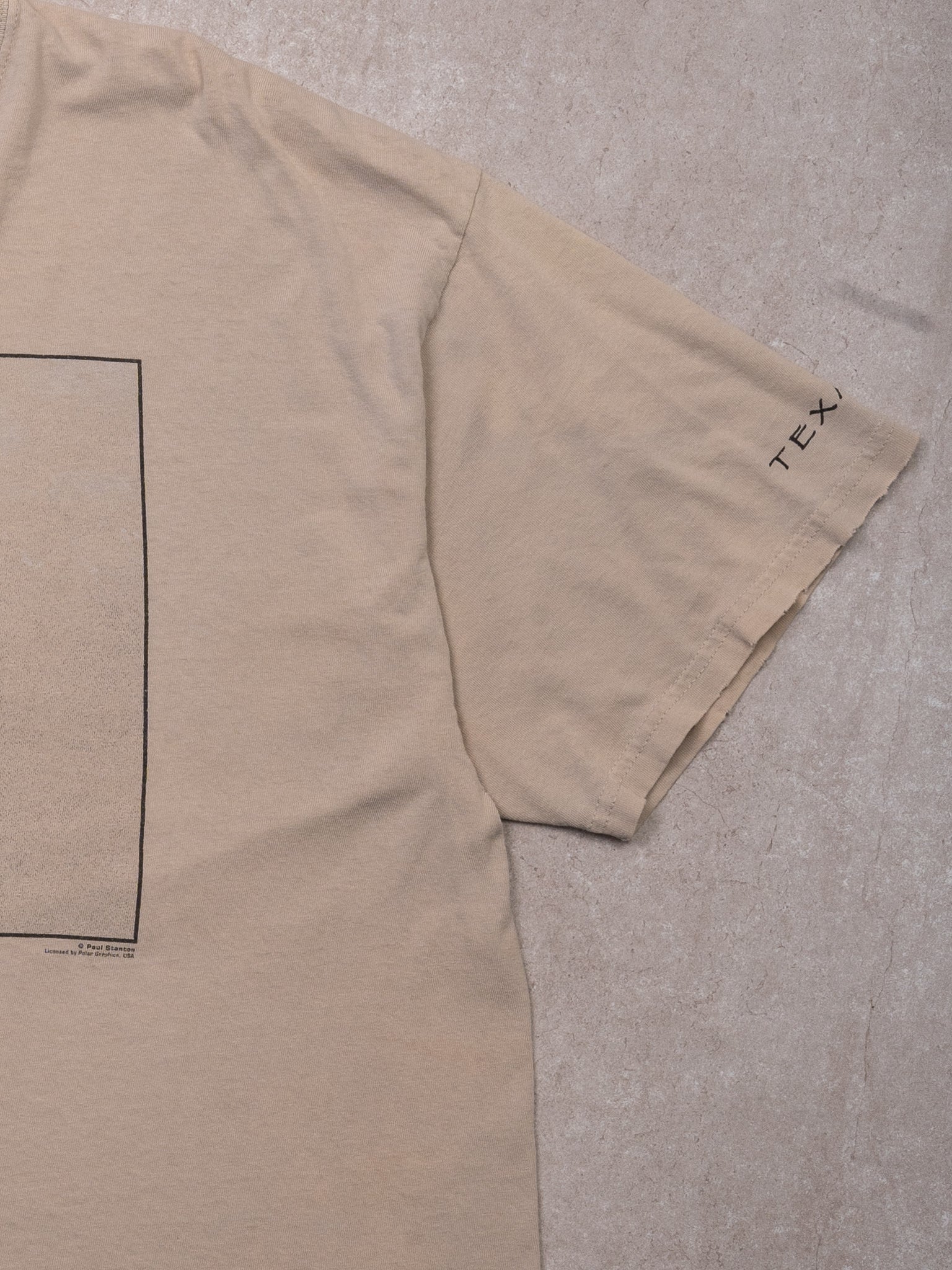 Vintage 90s Beige Designated Driver Texas Tee (XL)