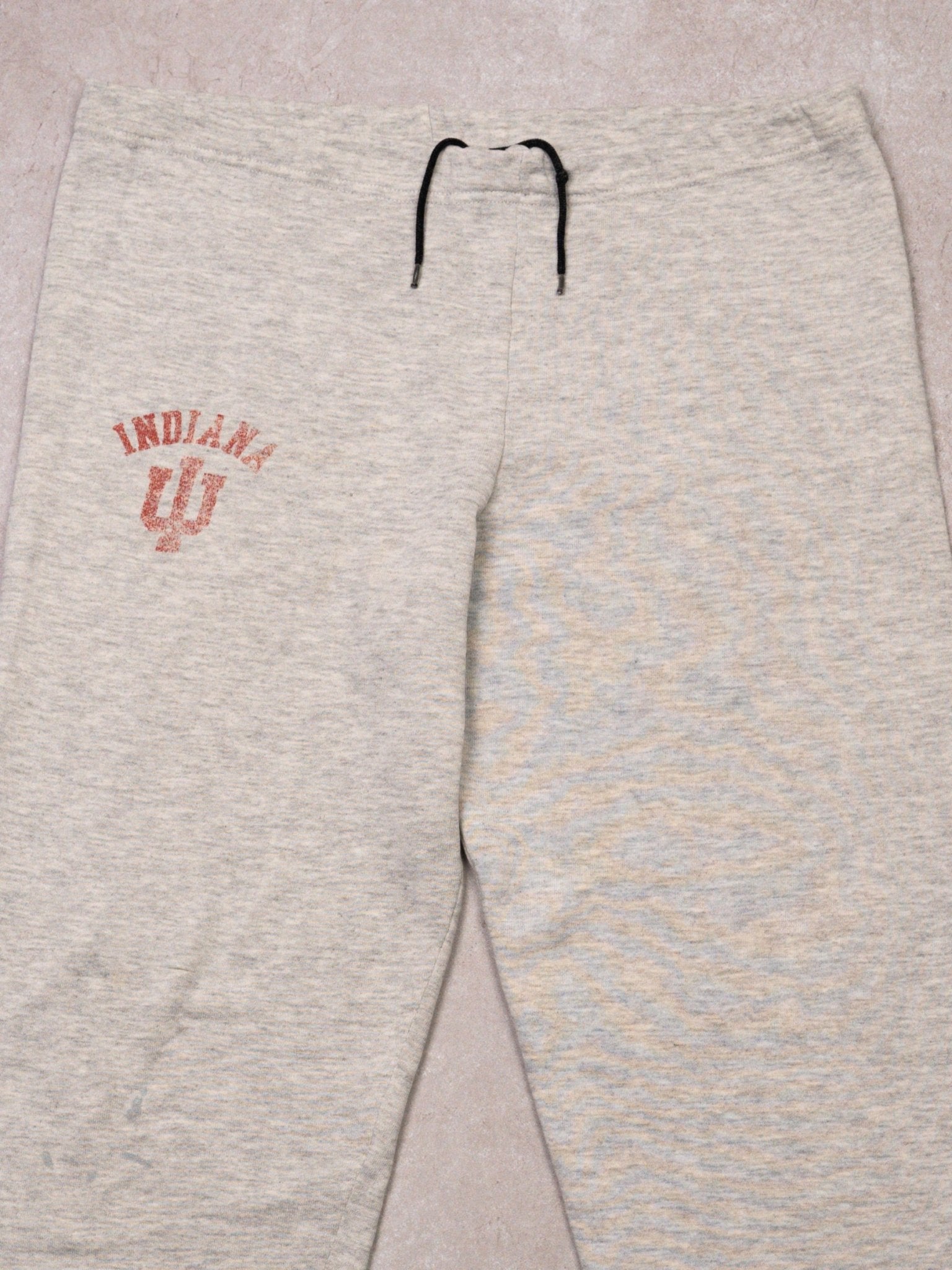 Vintage 90s Light Grey Indiana U x Russell Athletics Sweatpants (M)