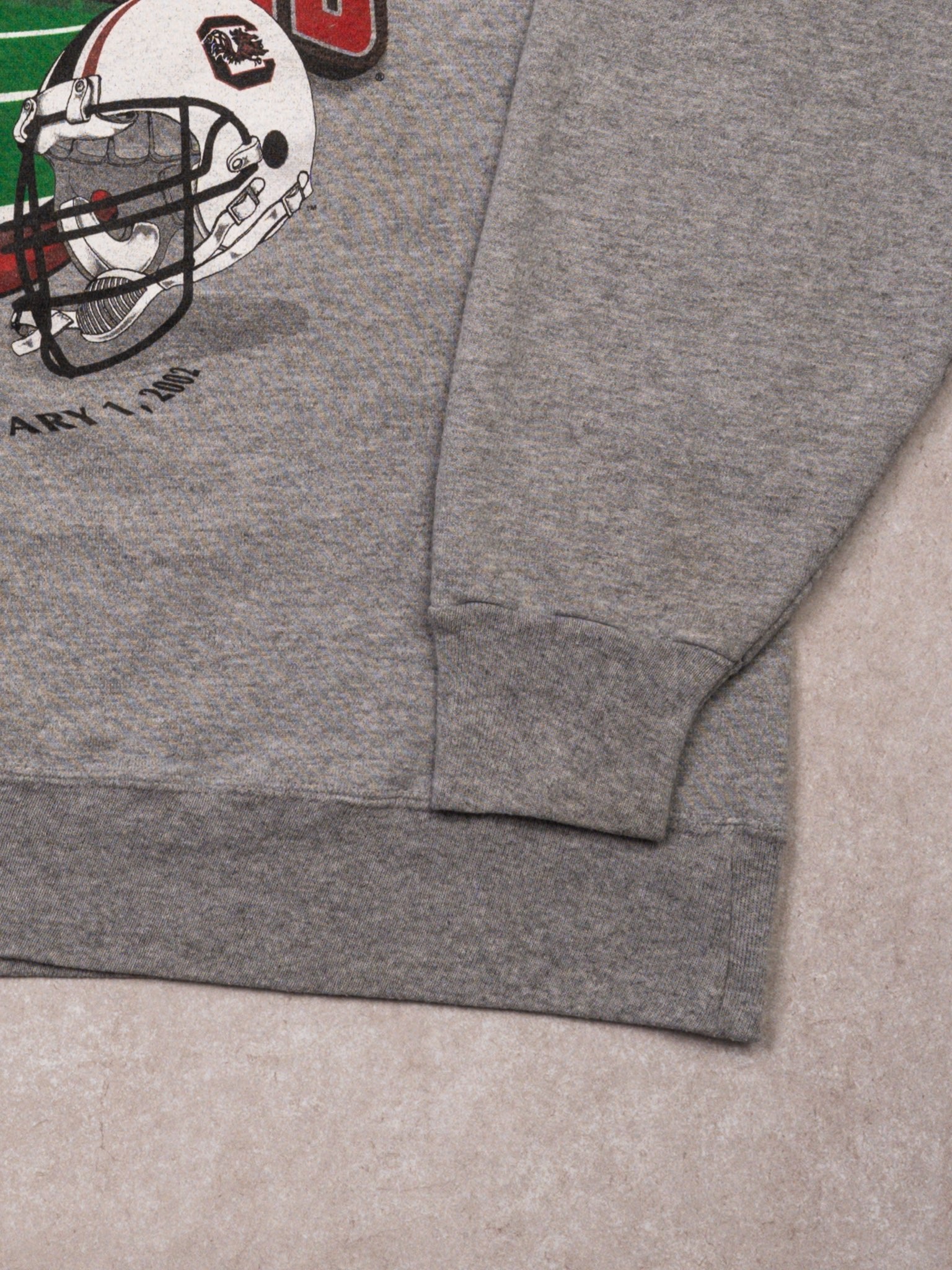 Vintage 2002 Grey Buckeyes Outback Bowl Crewneck (M)