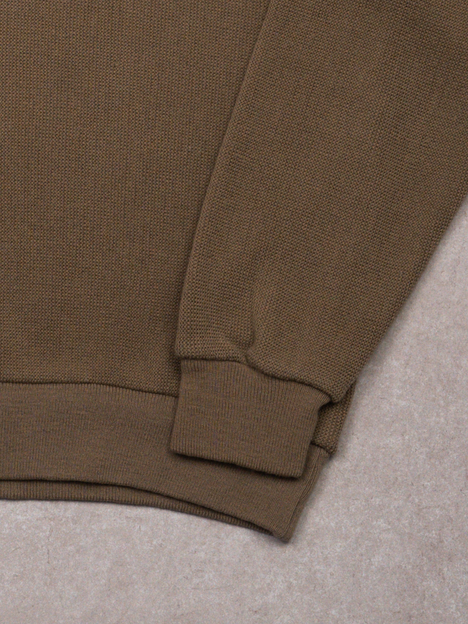 Vintage 70s Light Brown Arnold Palmer V Neck Knit Sweater (M/L)