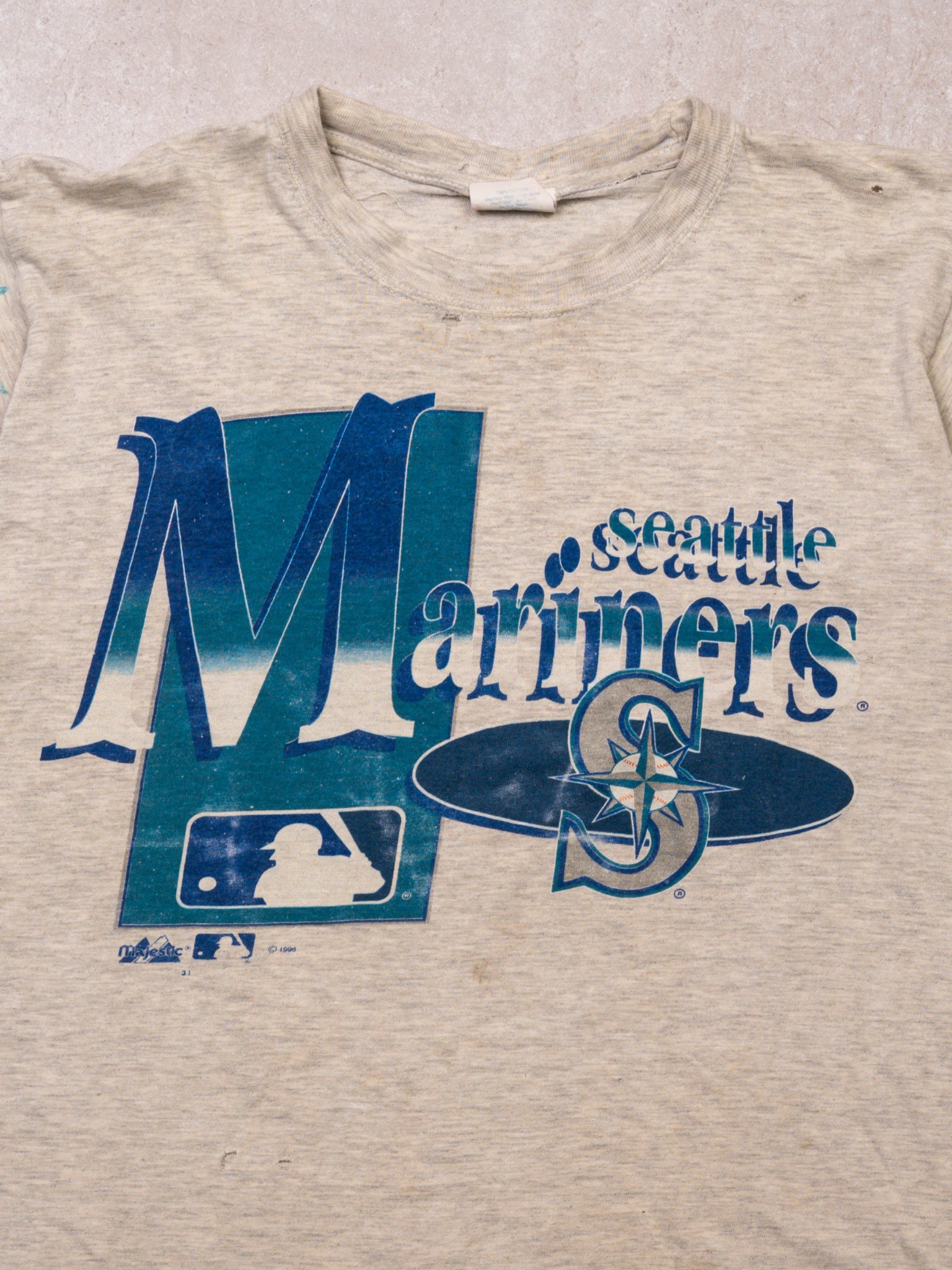 Vintage 96' Seatle Mariners Majestic MLB Tee (M)