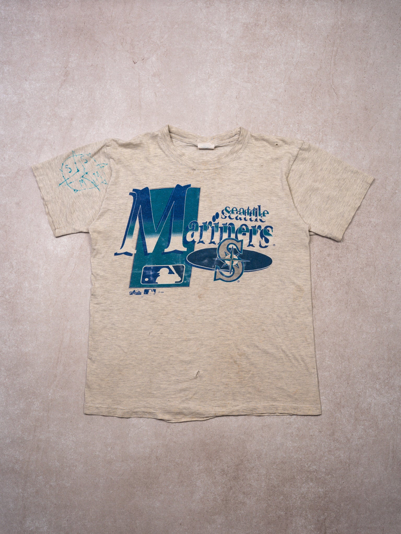 Vintage 96' Seatle Mariners Majestic MLB Tee (M)