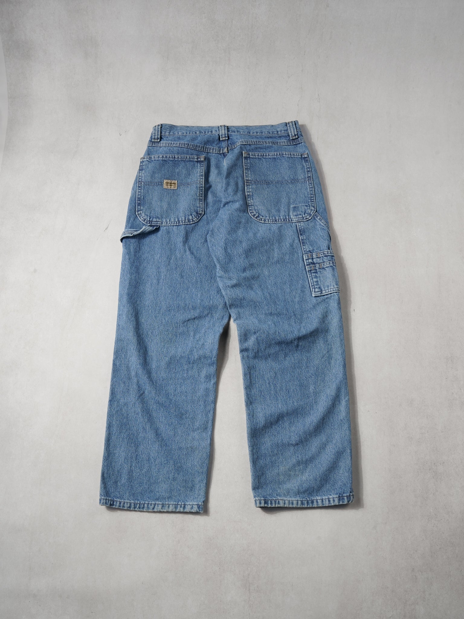 Vintage 90s Blue Wranglers Carpenter Pants (30x29)