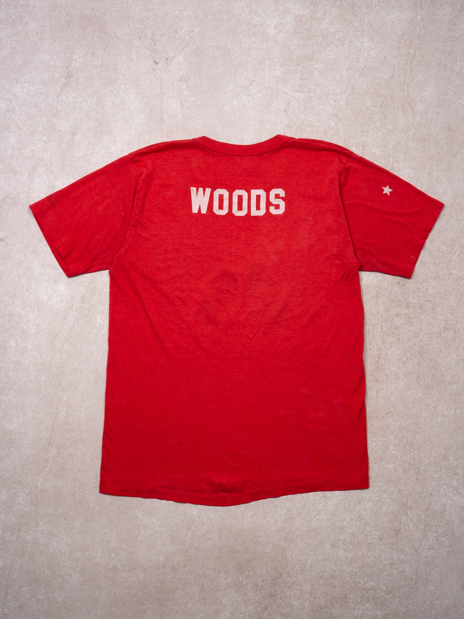 Vintage 80s Red Inroads Single Stitch Tee (S)