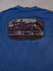 Light Blue Harley Davidson Jamaica Tee (M/L)