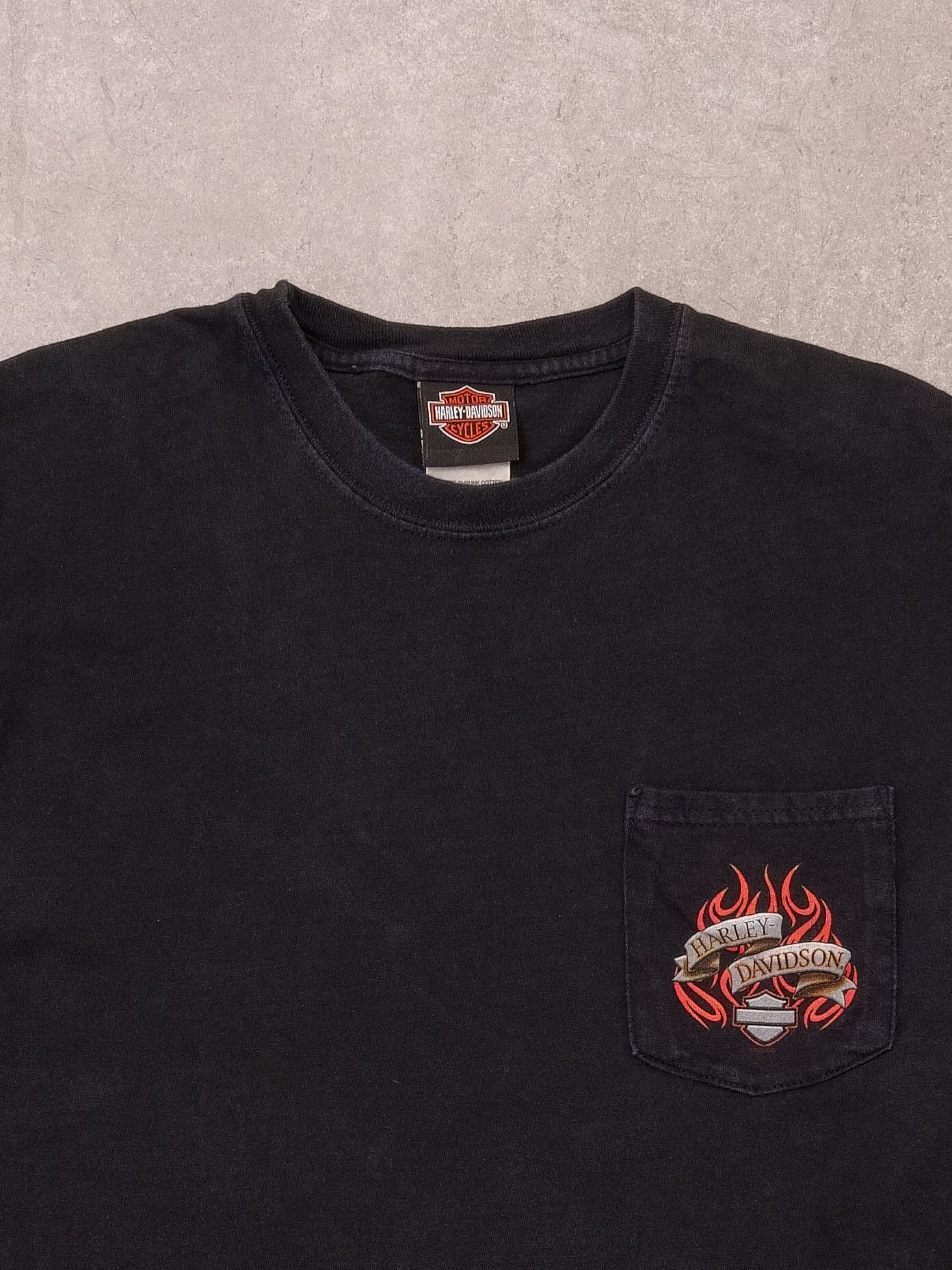 Vintage 05' Black Kutter Harley Davidson Tee (S/M)