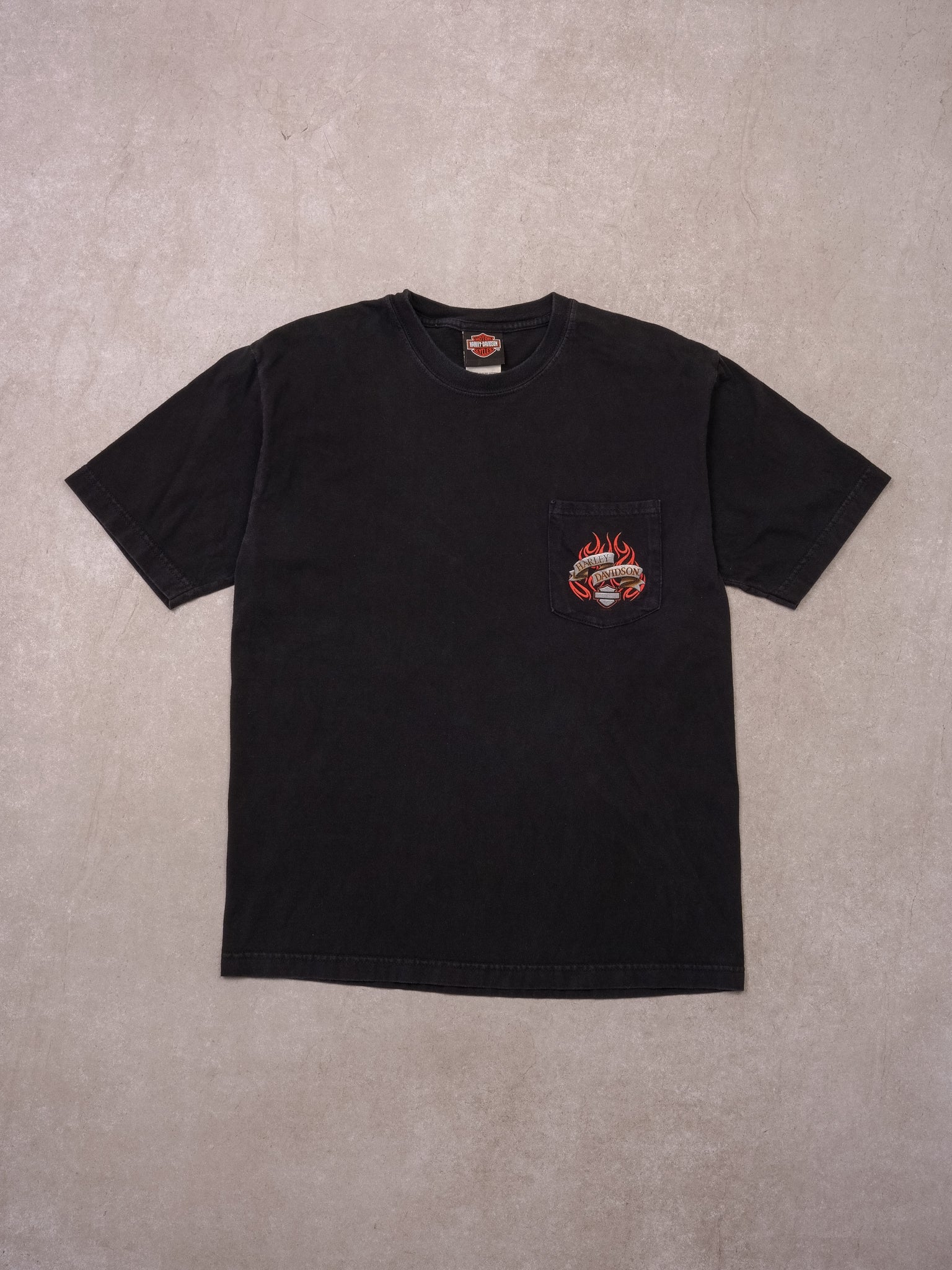 Vintage 05' Black Kutter Harley Davidson Tee (S/M)