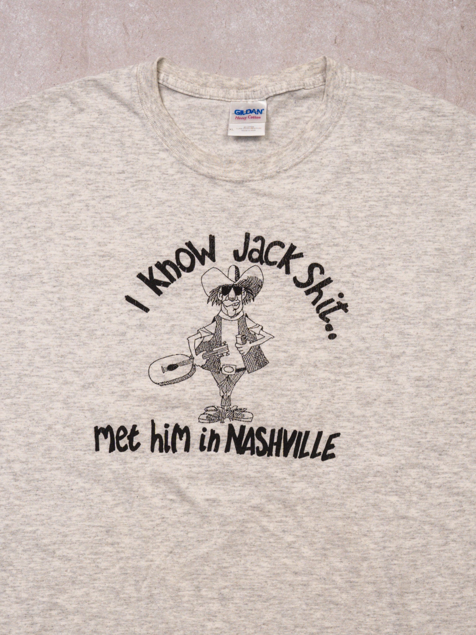 Vintage 00s "I Know Jack Shit" Tee (L)