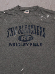 Vintage '00 Rugged Grey The Bleachers Wrigley Field Tee (M)